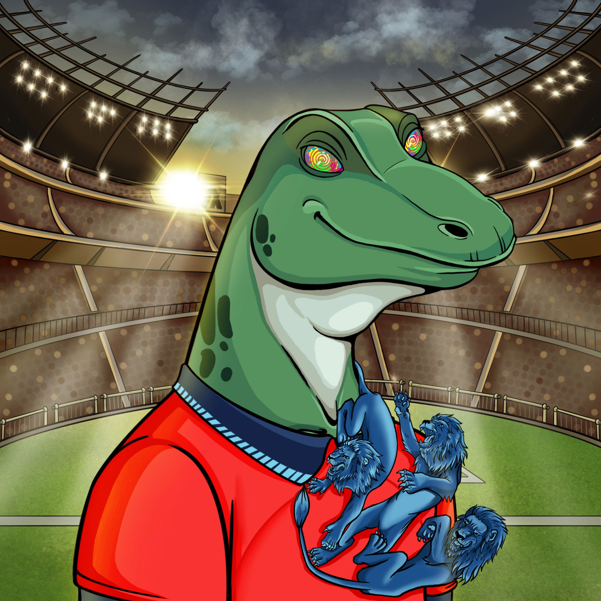 World Cup Goanna 0539 NFT on Algorand