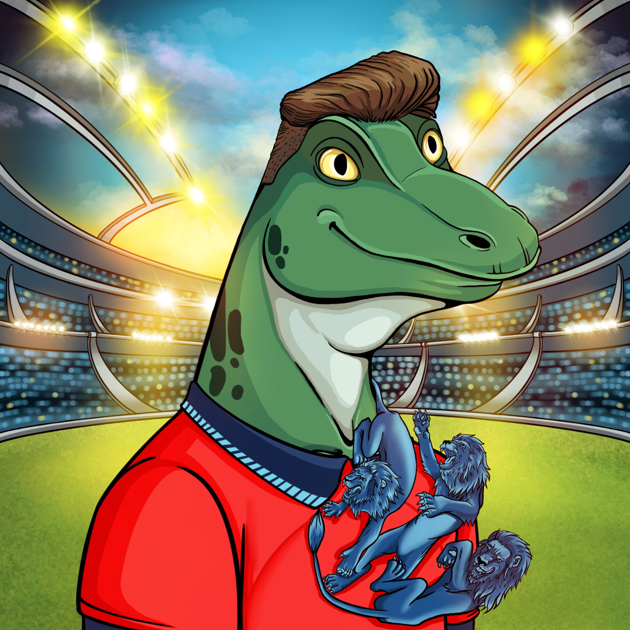 World Cup Goanna 0543 NFT on Algorand