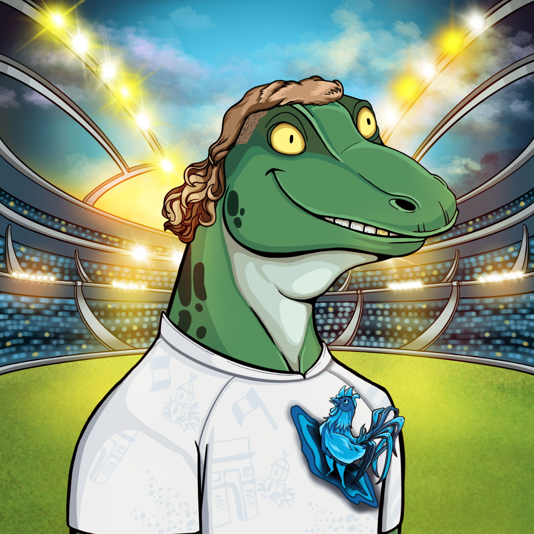 World Cup Goanna 0596 NFT on Algorand