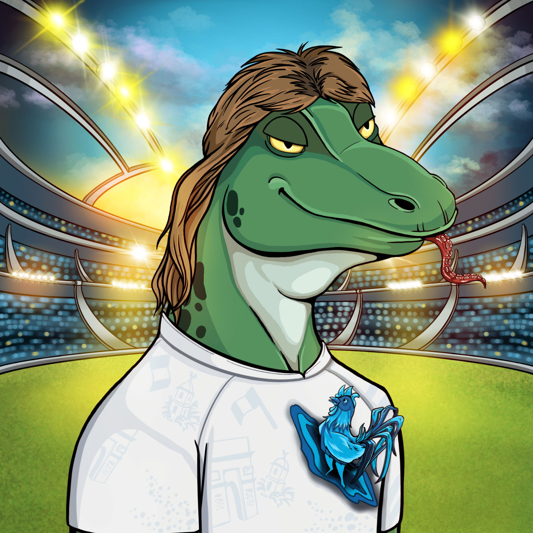 World Cup Goanna 0597 NFT on Algorand