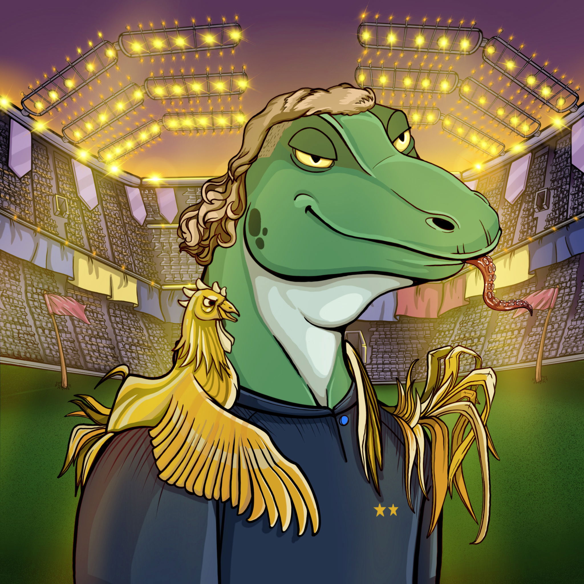 World Cup Goanna 0600 NFT on Algorand