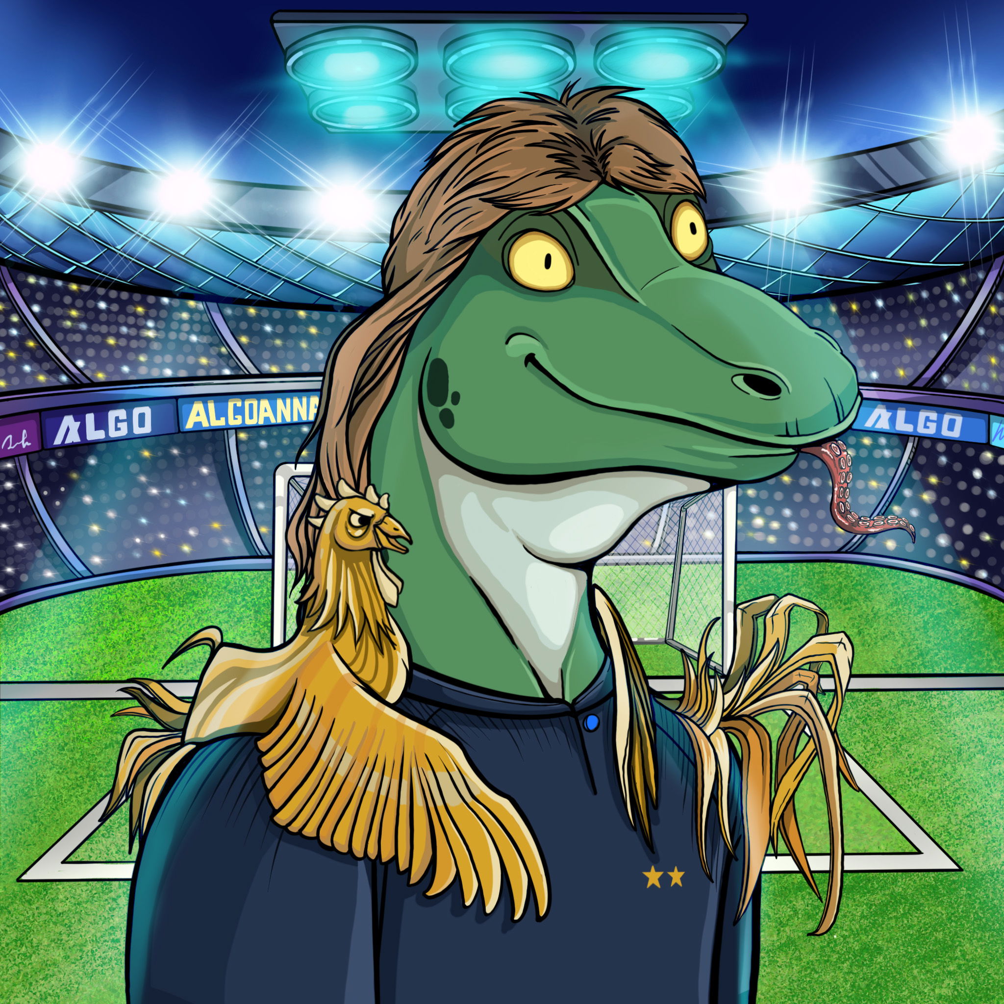 World Cup Goanna 0608 NFT on Algorand