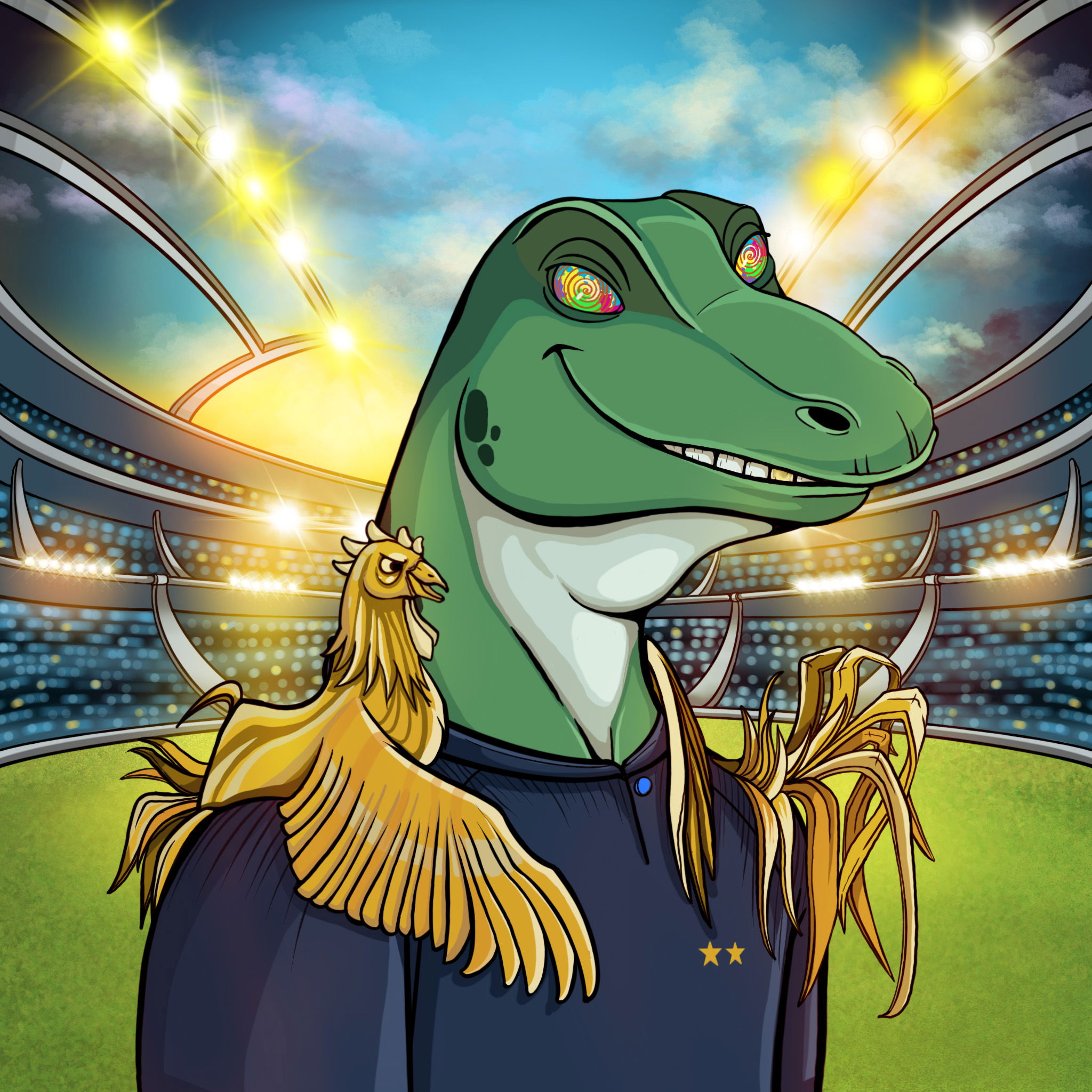 World Cup Goanna 0622 NFT on Algorand