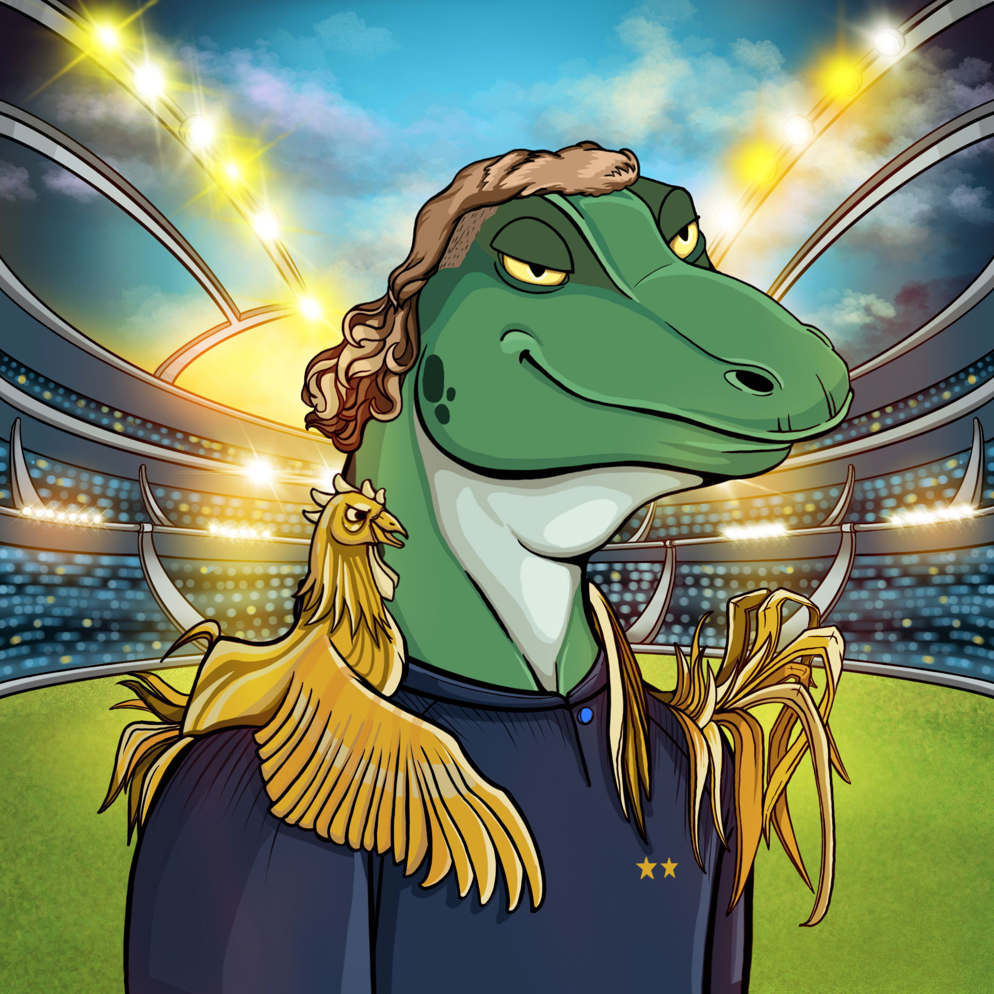 World Cup Goanna 0623 NFT on Algorand