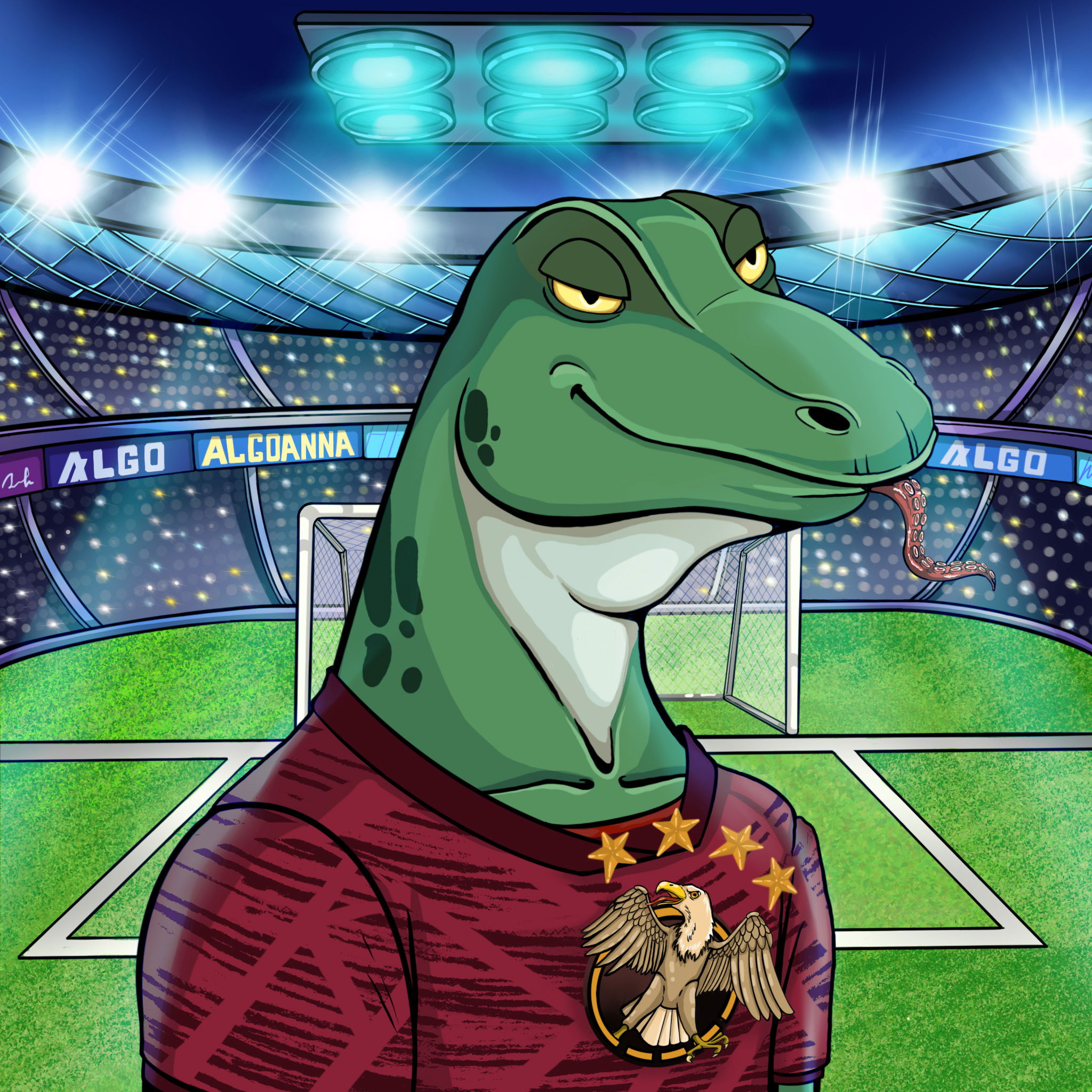 World Cup Goanna 0630 NFT on Algorand