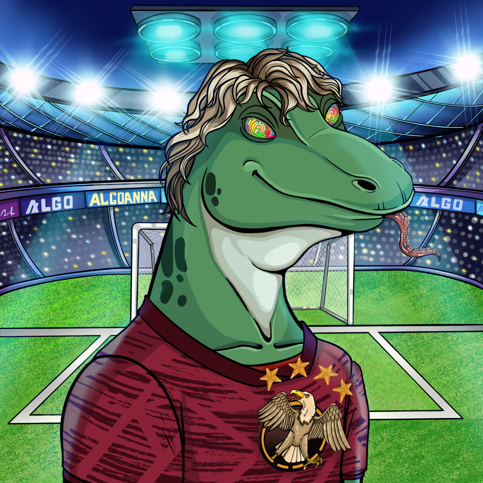 World Cup Goanna 0633 NFT on Algorand