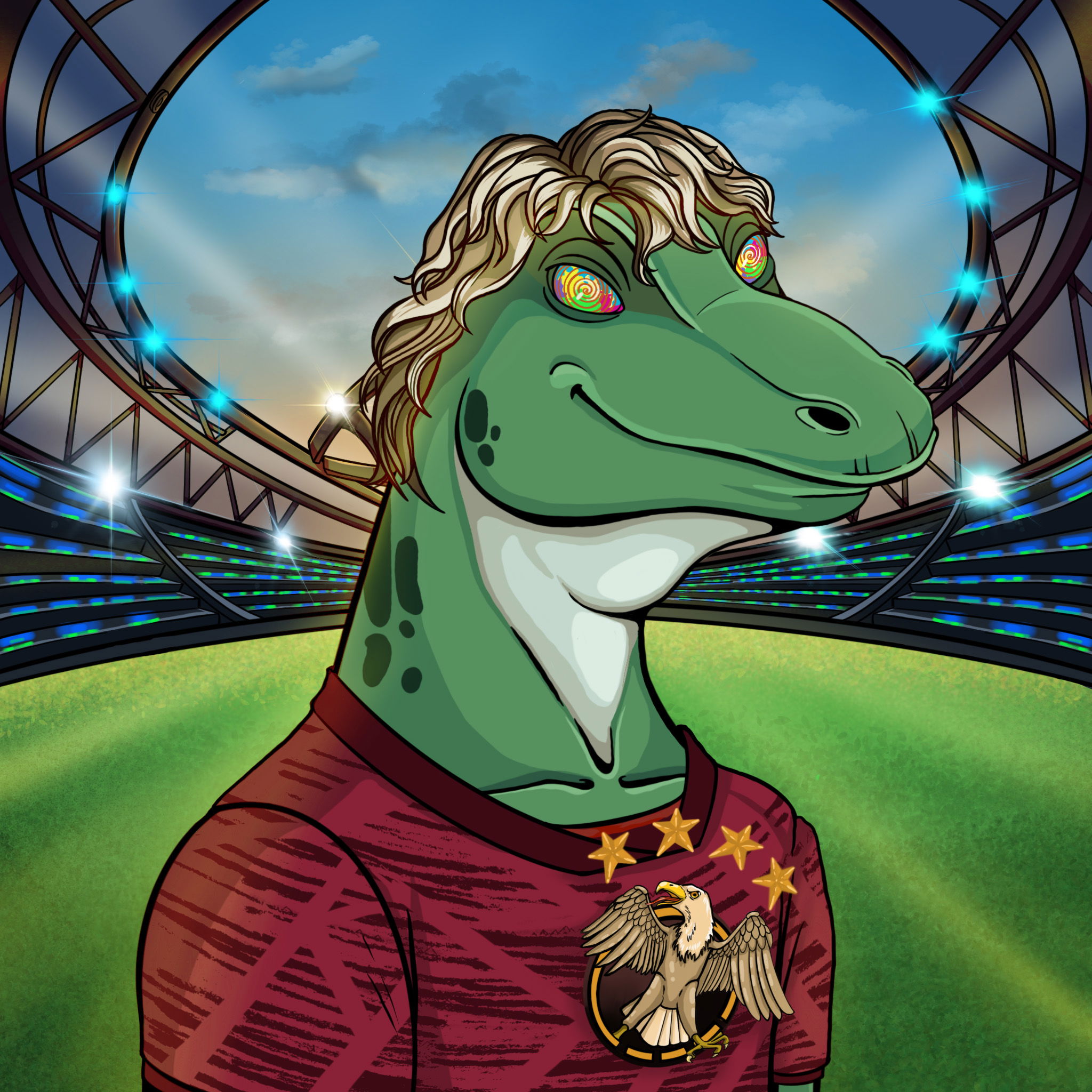 World Cup Goanna 0638 NFT on Algorand