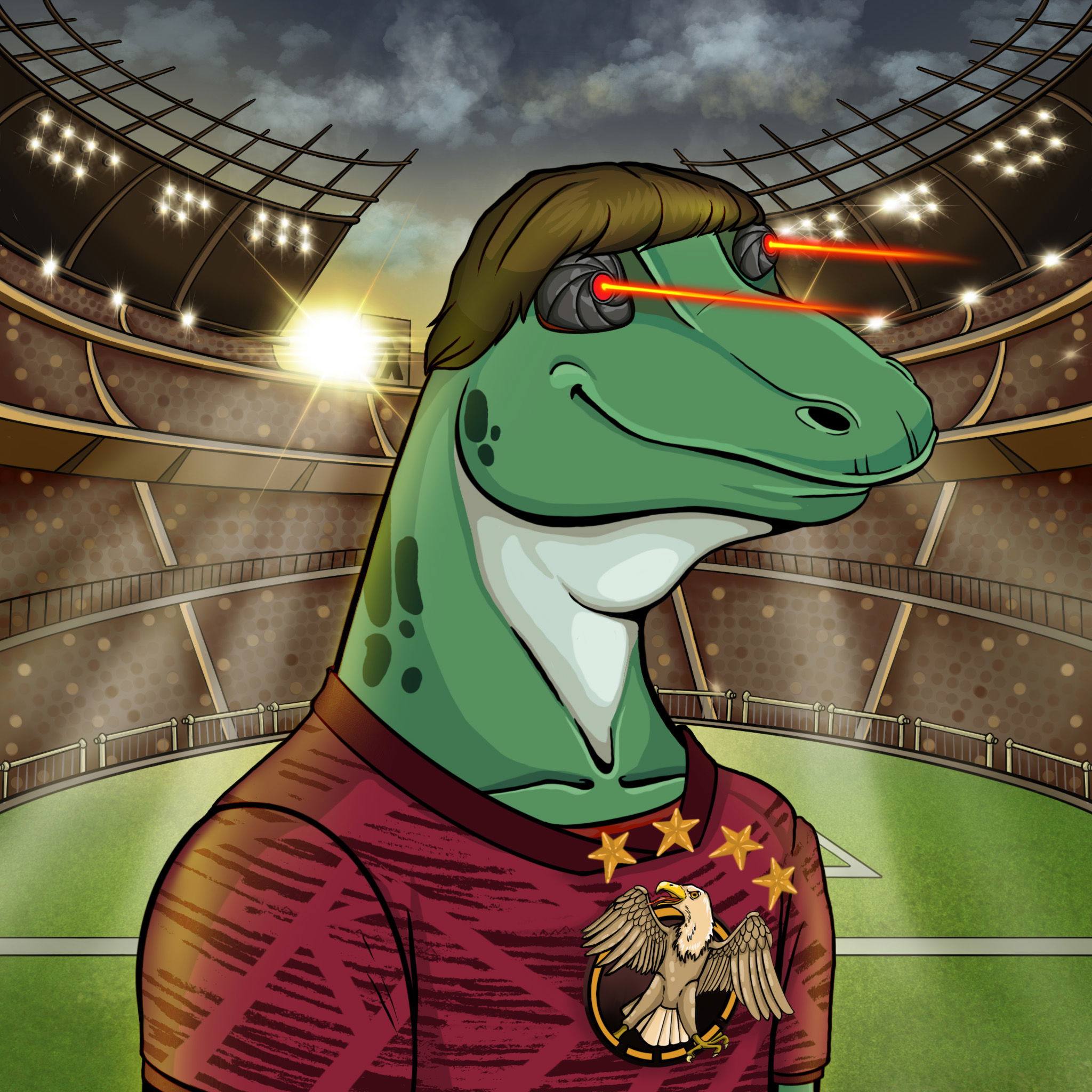 World Cup Goanna 0645 NFT on Algorand