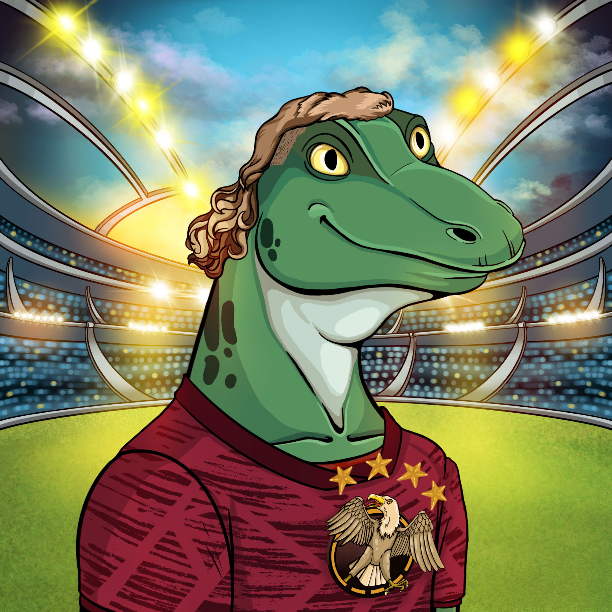 World Cup Goanna 0646 NFT on Algorand