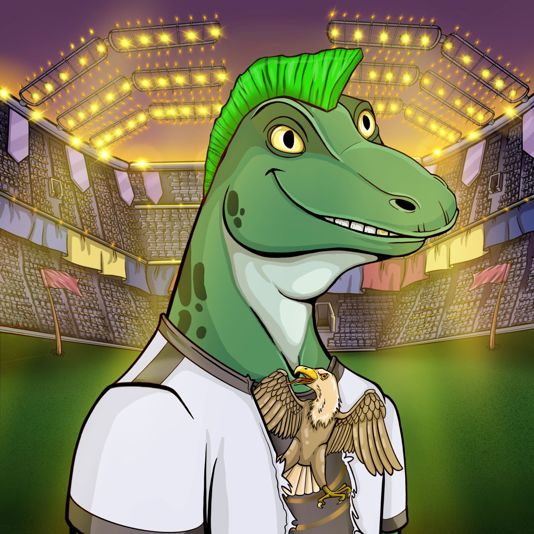 World Cup Goanna 0651 NFT on Algorand