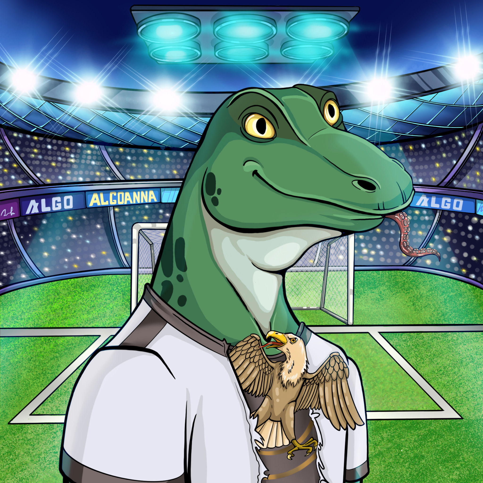 World Cup Goanna 0657 NFT on Algorand