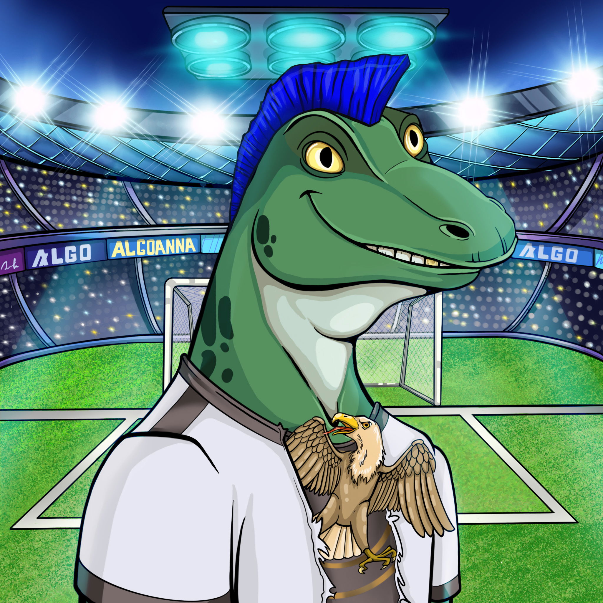 World Cup Goanna 0658 NFT on Algorand