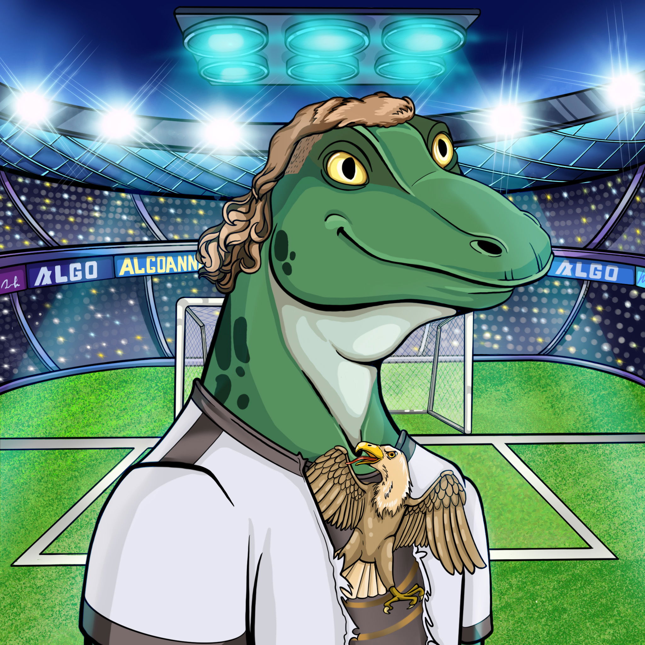 World Cup Goanna 0659 NFT on Algorand