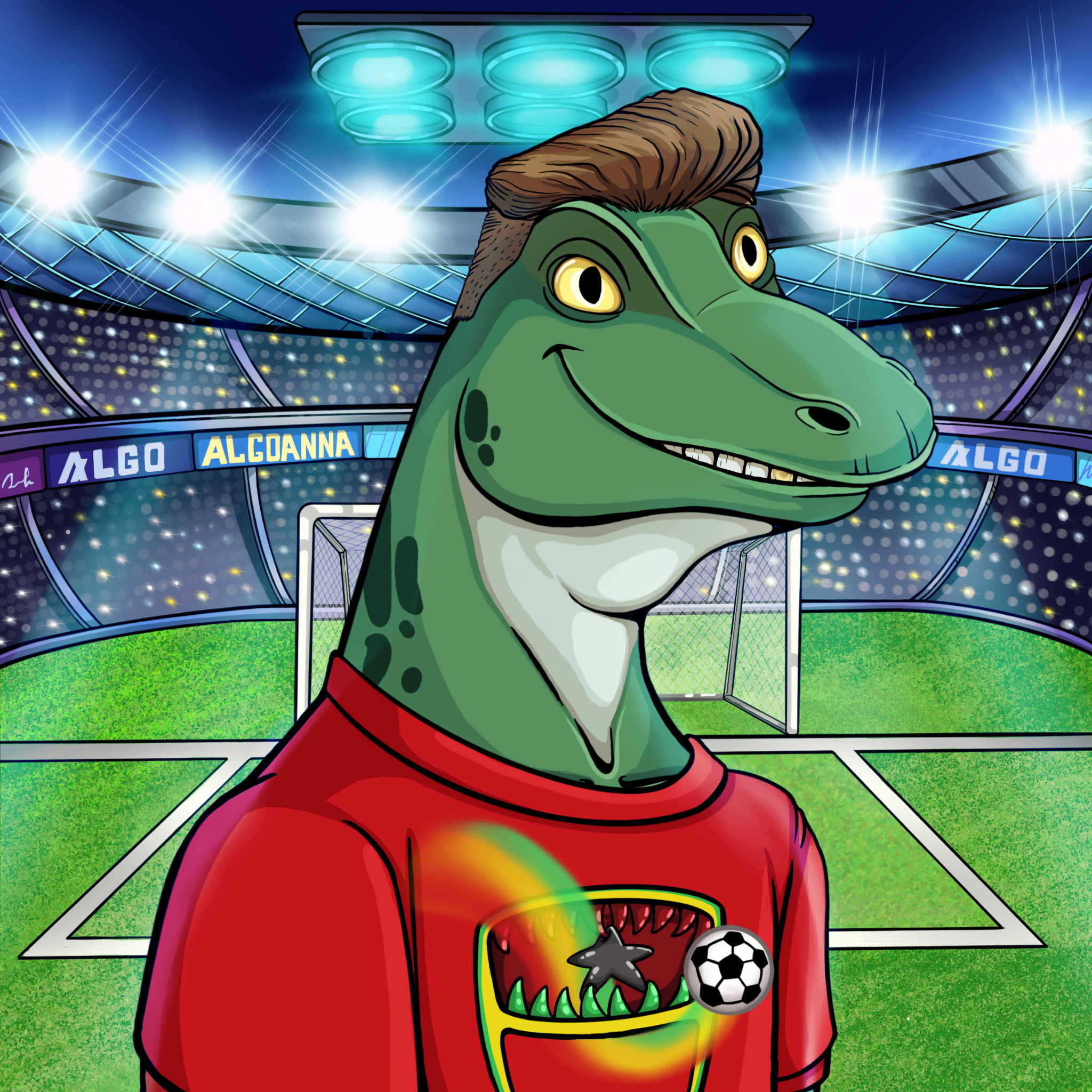 World Cup Goanna 0683 NFT on Algorand