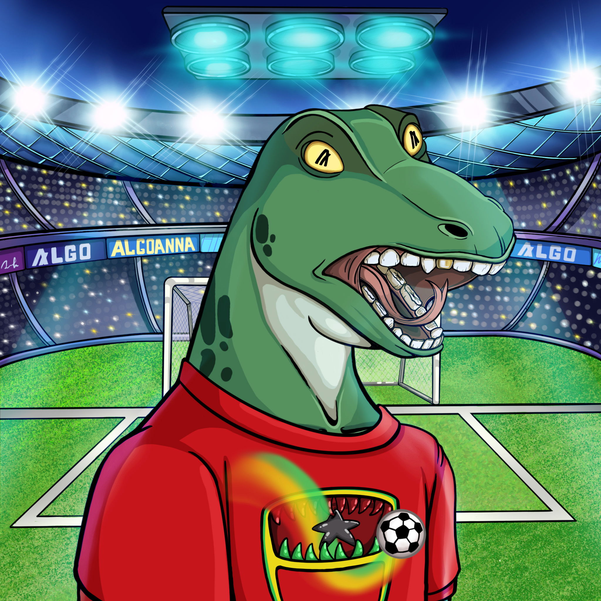 World Cup Goanna 0685 NFT on Algorand