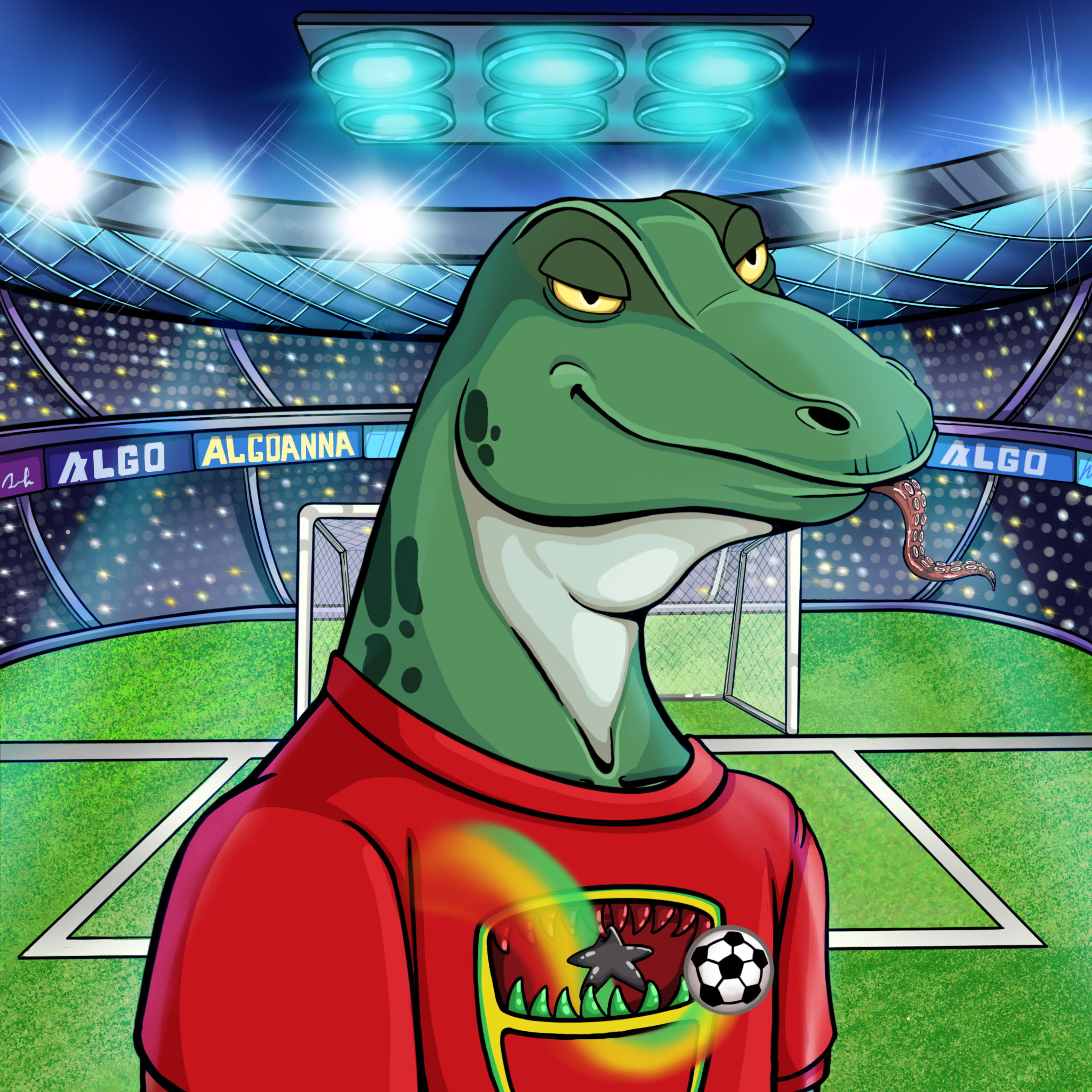 World Cup Goanna 0686 NFT on Algorand