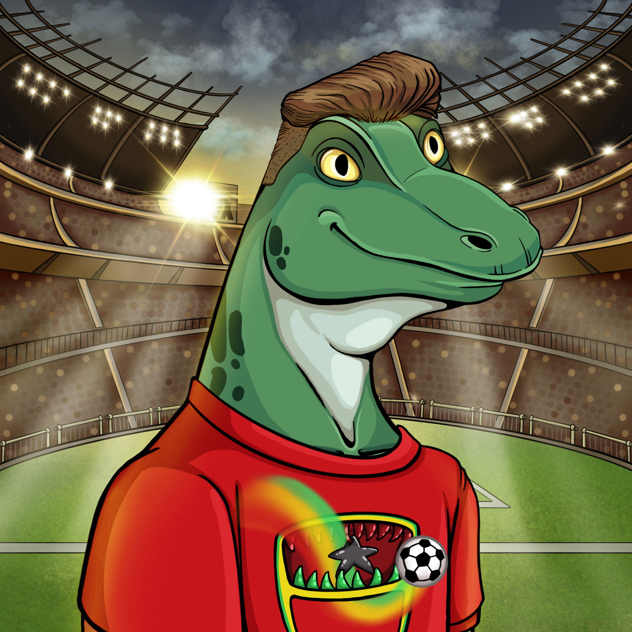 World Cup Goanna 0695 NFT on Algorand