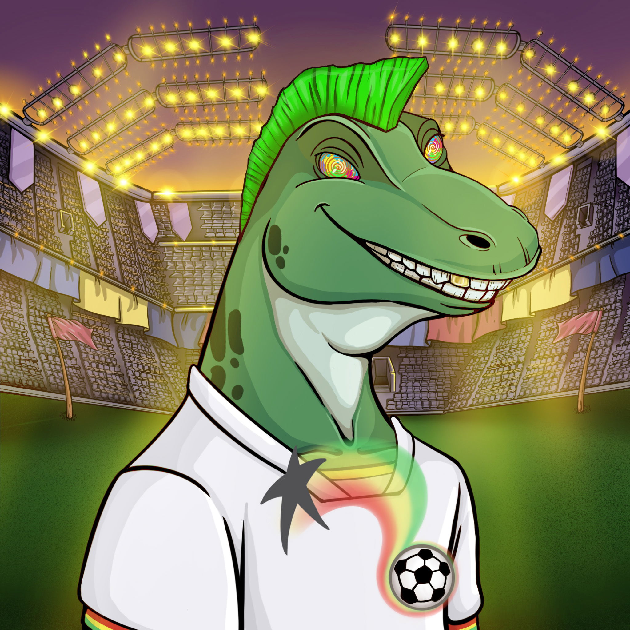 World Cup Goanna 0707 NFT on Algorand