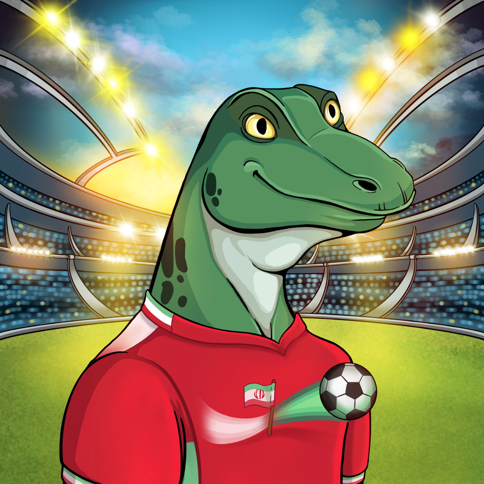 World Cup Goanna 0750 NFT on Algorand