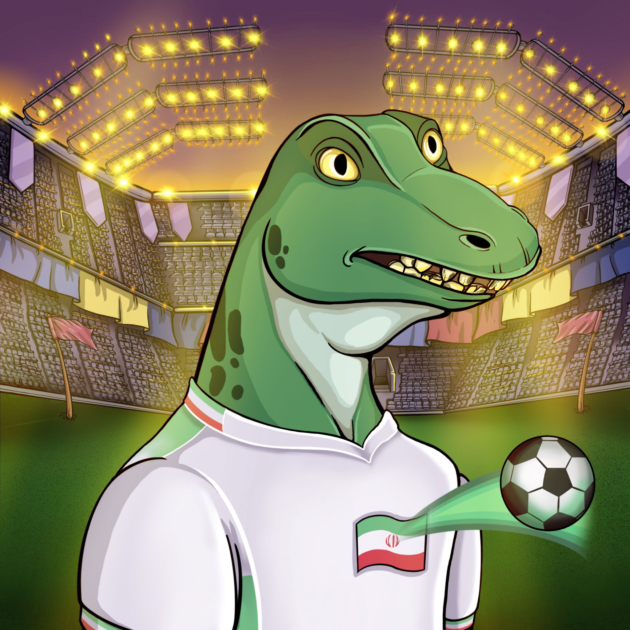 World Cup Goanna 0759 NFT on Algorand