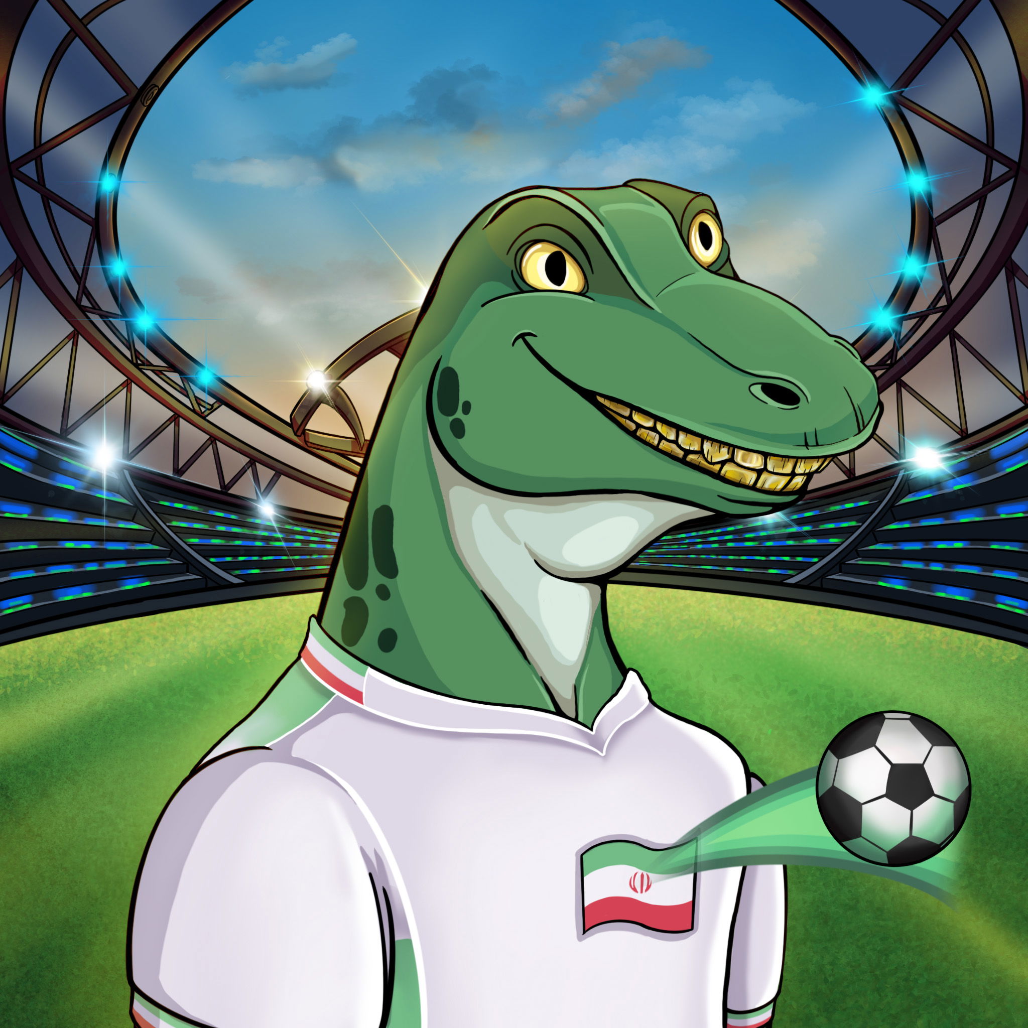World Cup Goanna 0767 NFT on Algorand