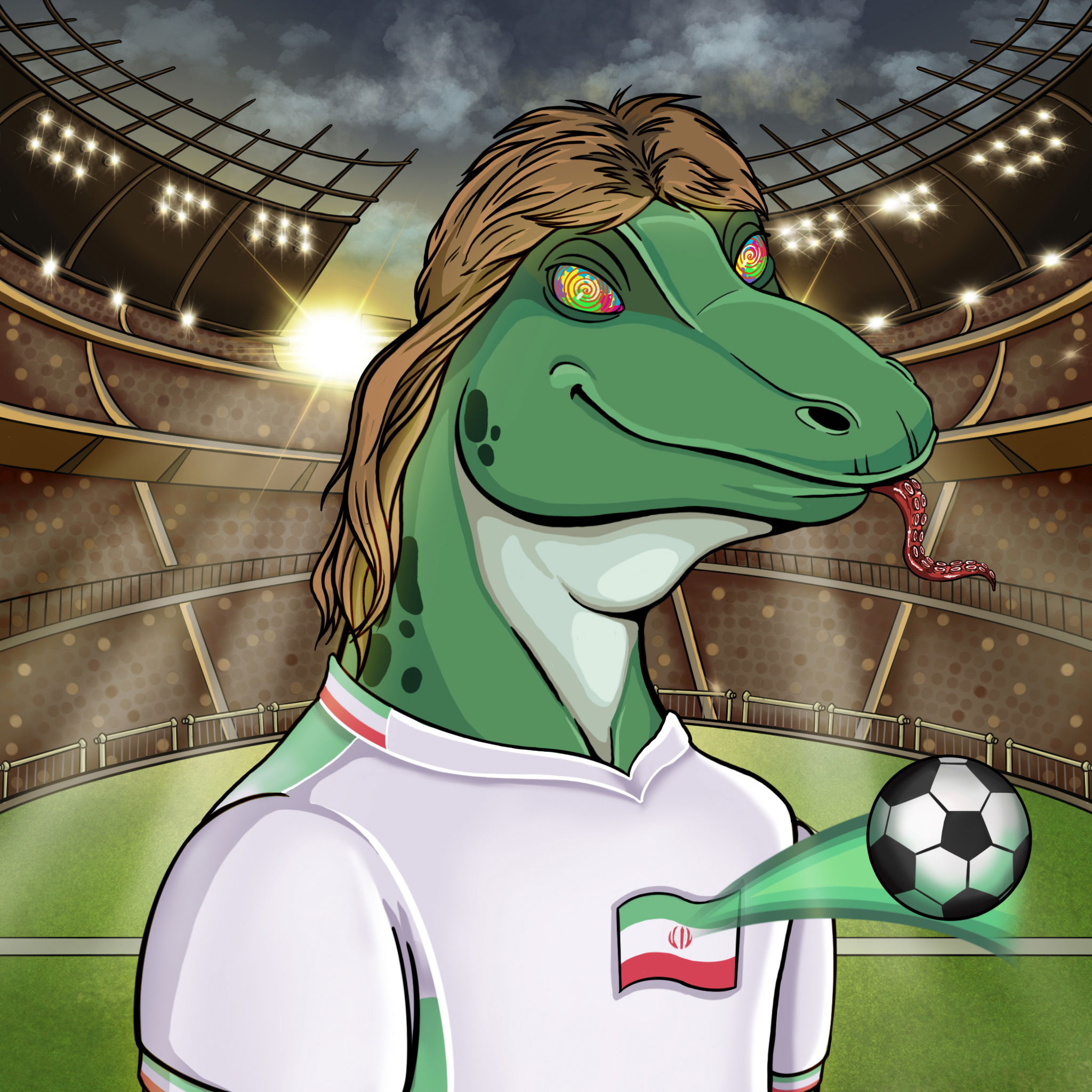 World Cup Goanna 0774 NFT on Algorand