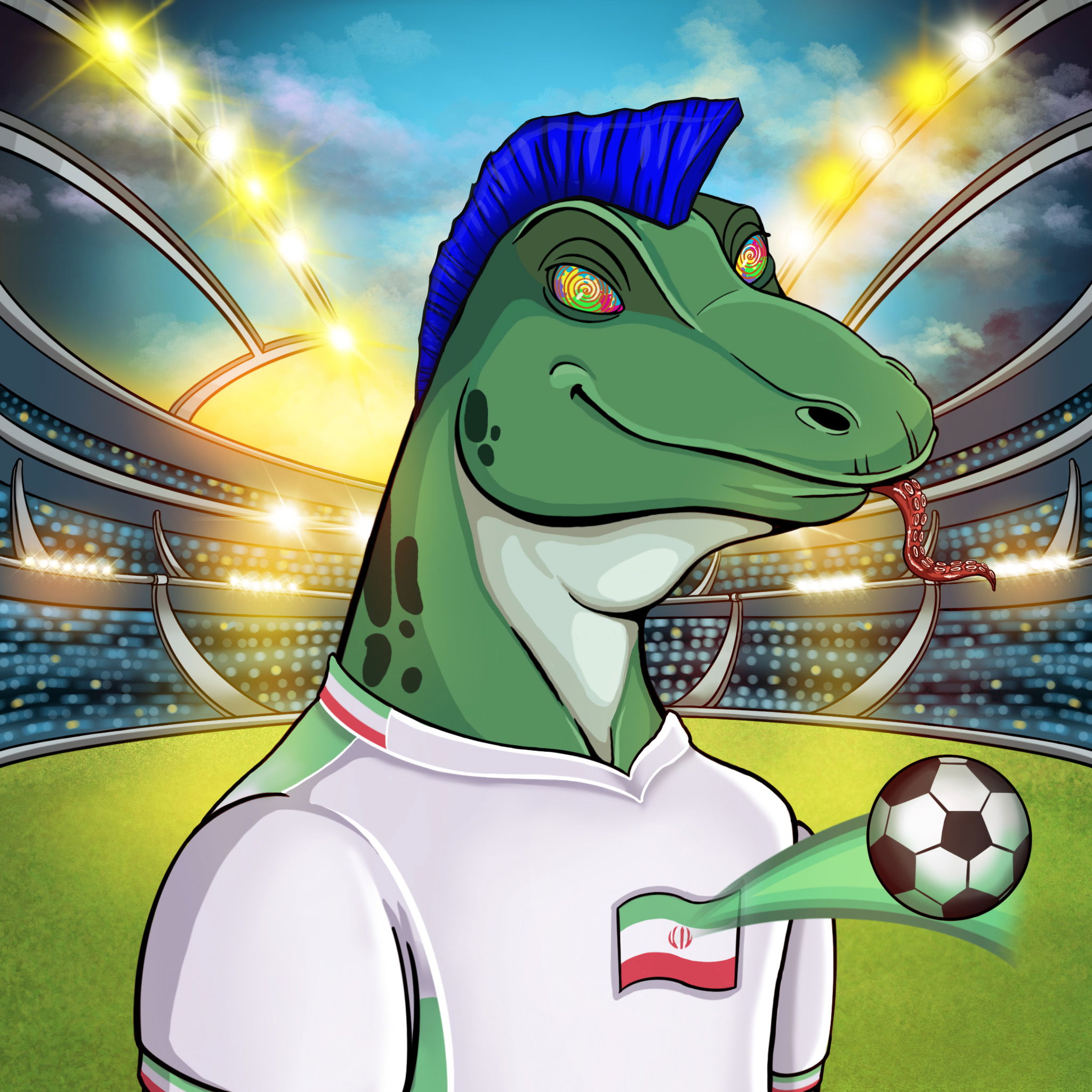 World Cup Goanna 0777 NFT on Algorand