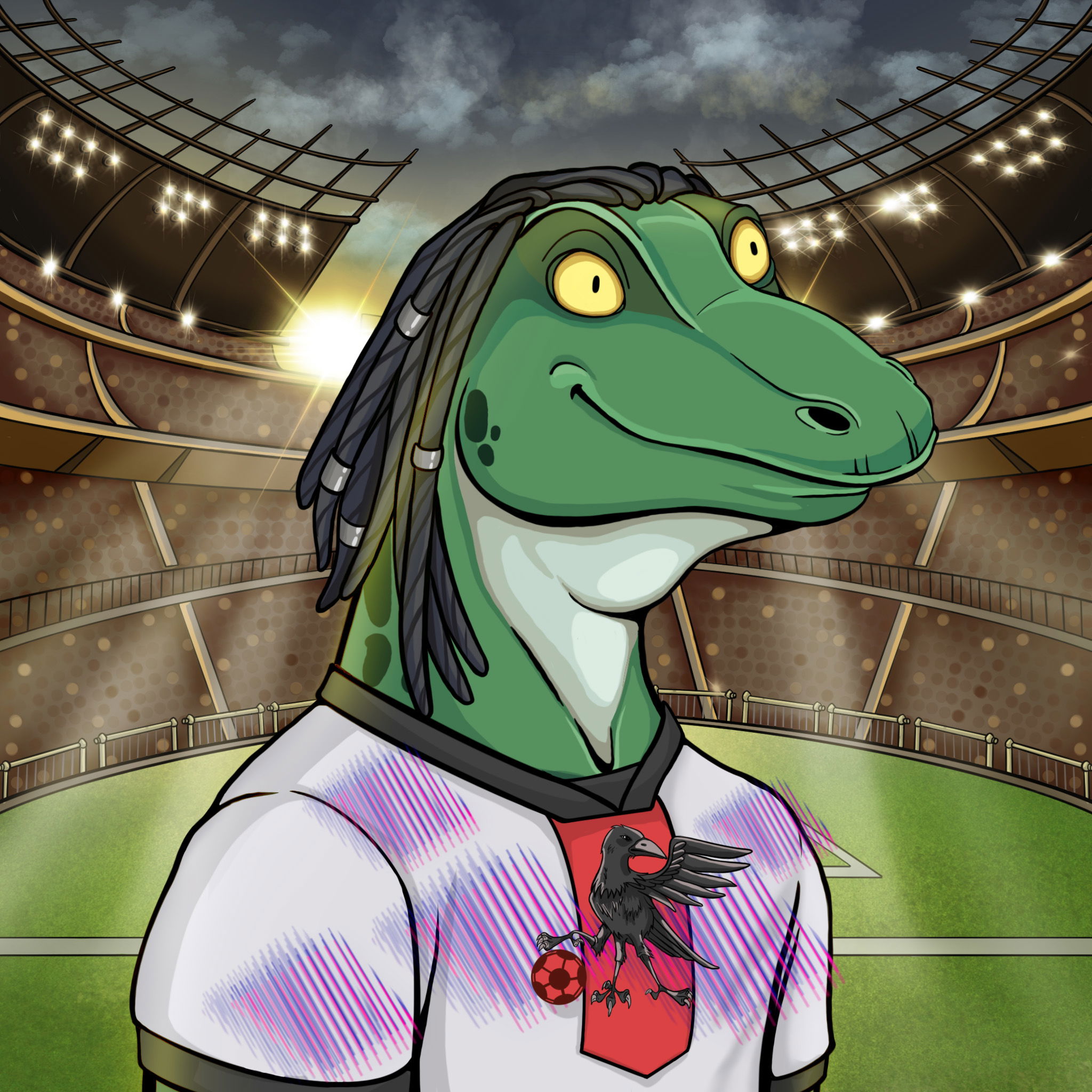 World Cup Goanna 0800 NFT on Algorand