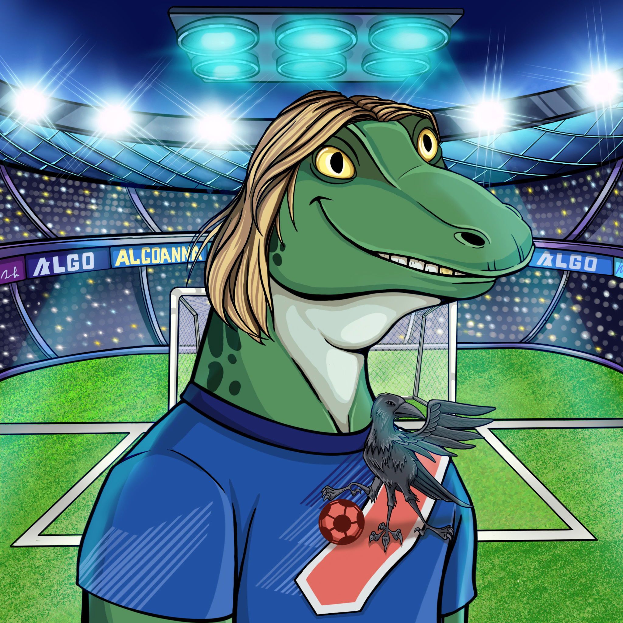 World Cup Goanna 0814 NFT on Algorand