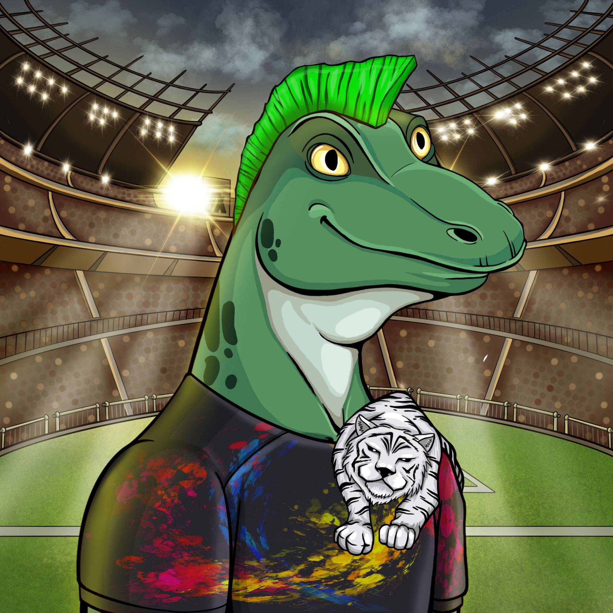 World Cup Goanna 0852 NFT on Algorand