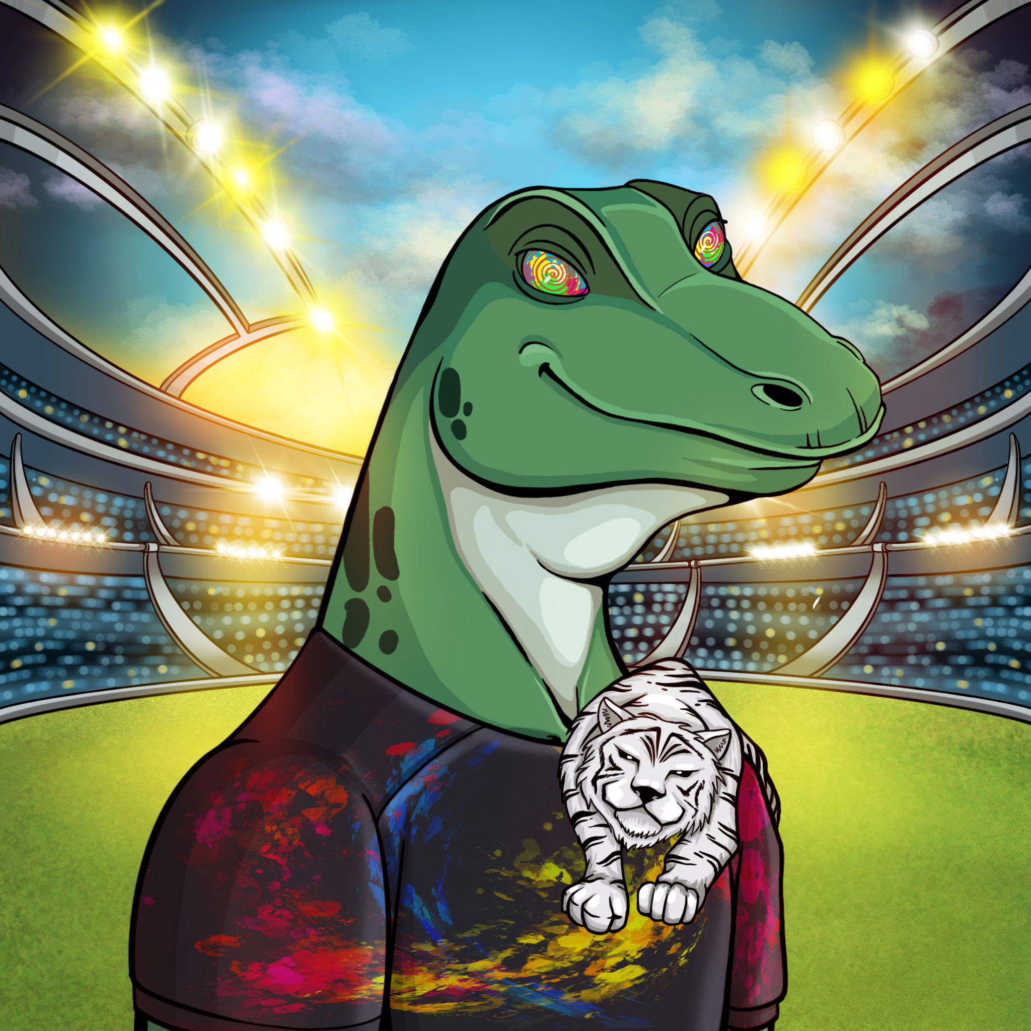 World Cup Goanna 0856 NFT on Algorand