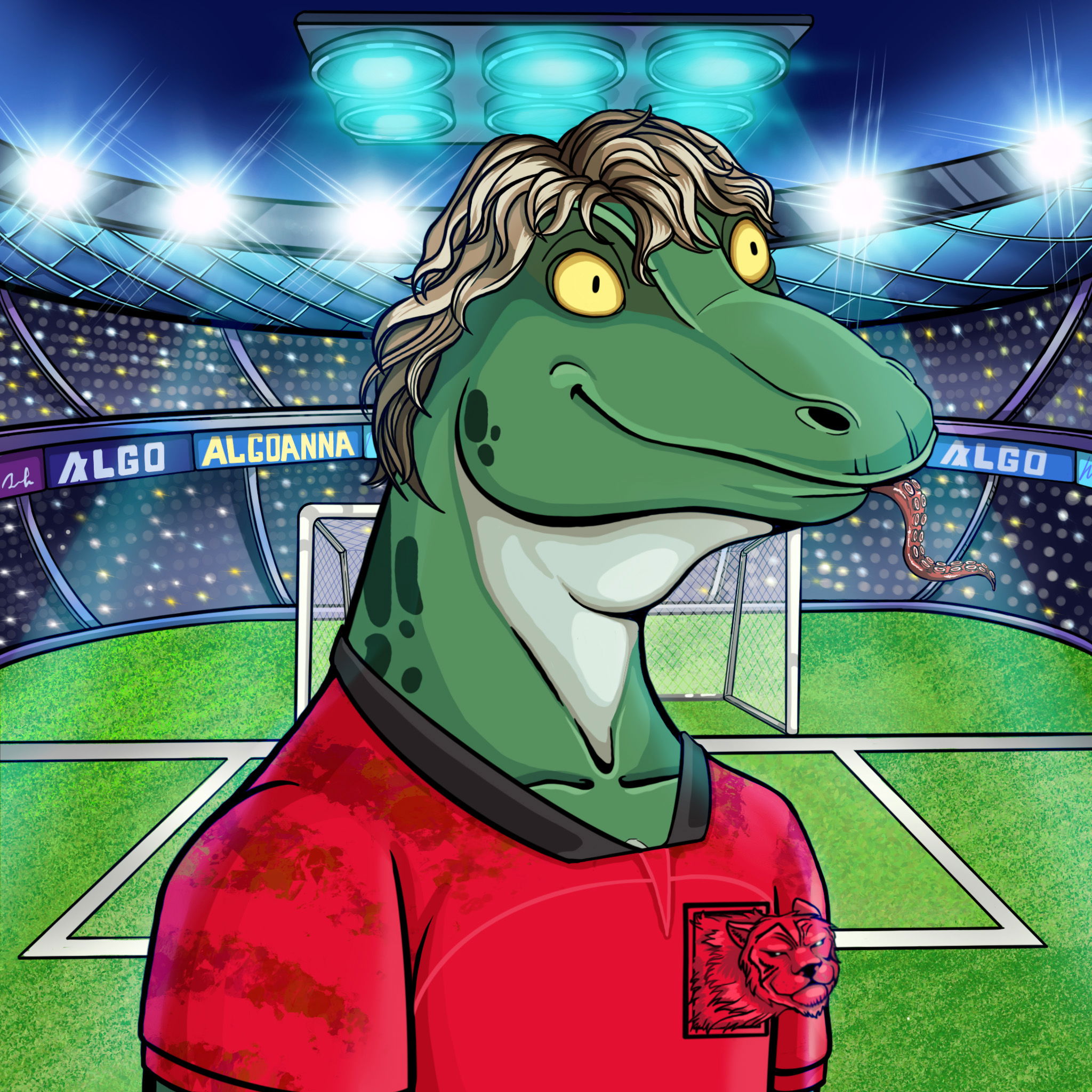 World Cup Goanna 0866 NFT on Algorand