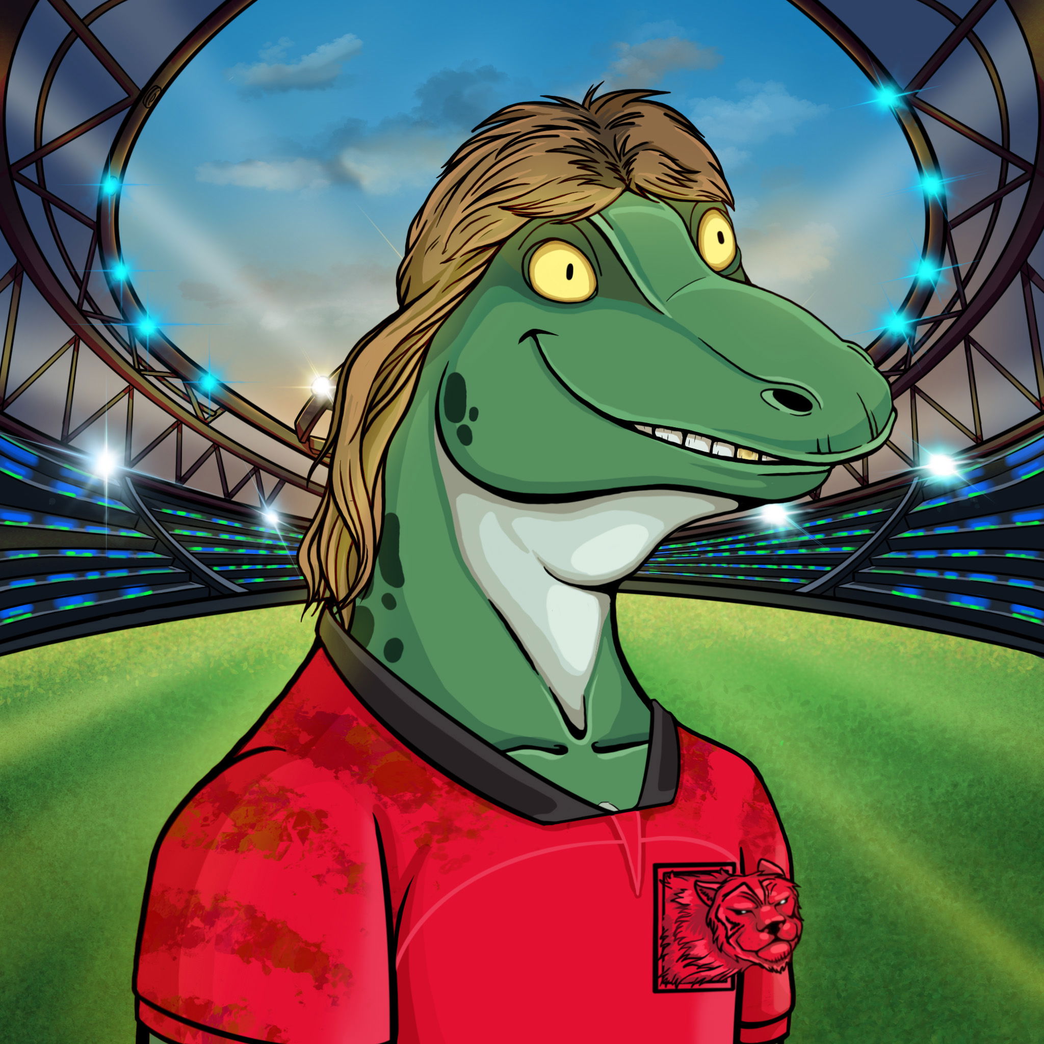 World Cup Goanna 0871 NFT on Algorand