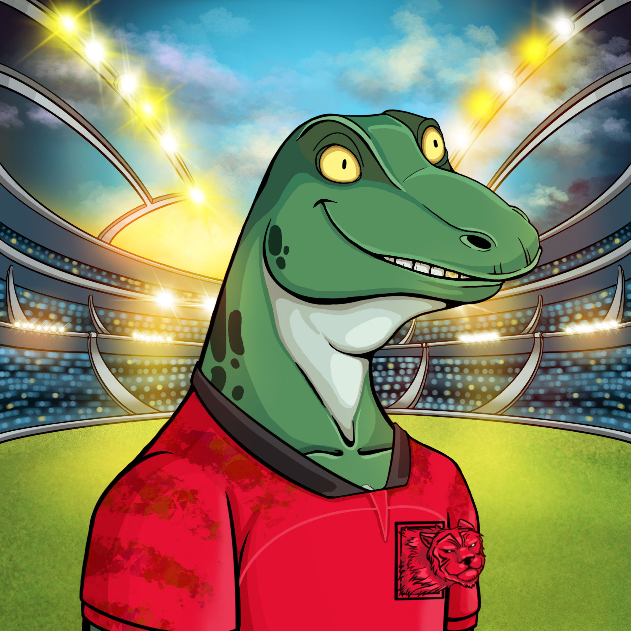 World Cup Goanna 0884 NFT on Algorand