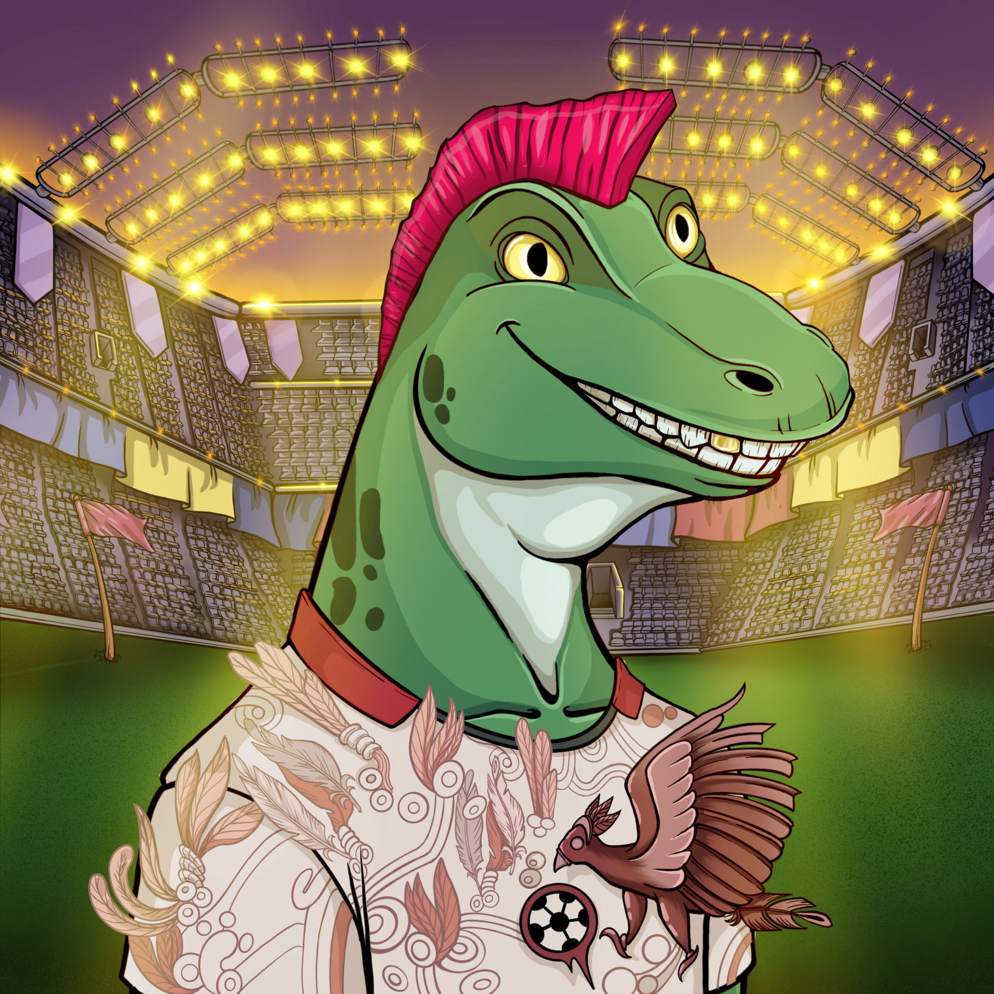 World Cup Goanna 0885 NFT on Algorand