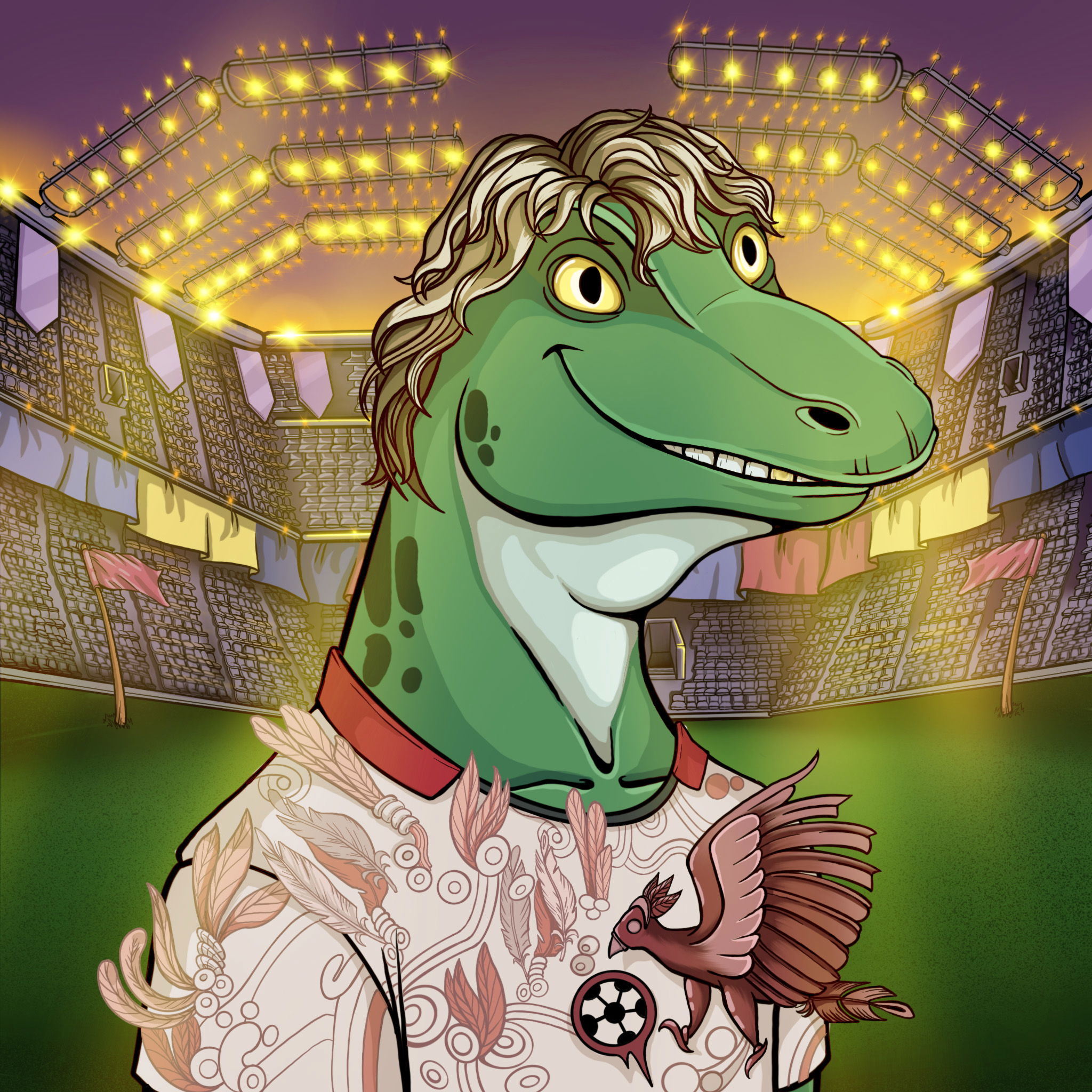 World Cup Goanna 0886 NFT on Algorand