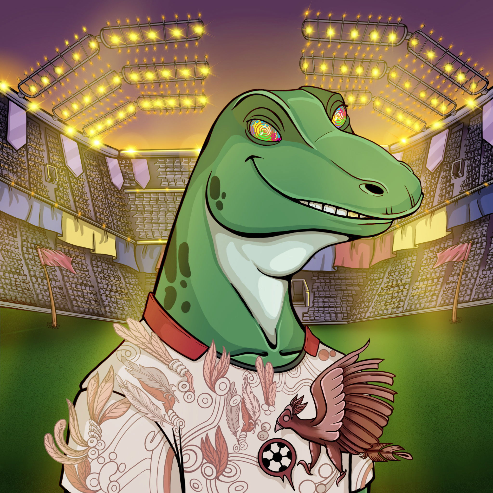 World Cup Goanna 0887 NFT on Algorand