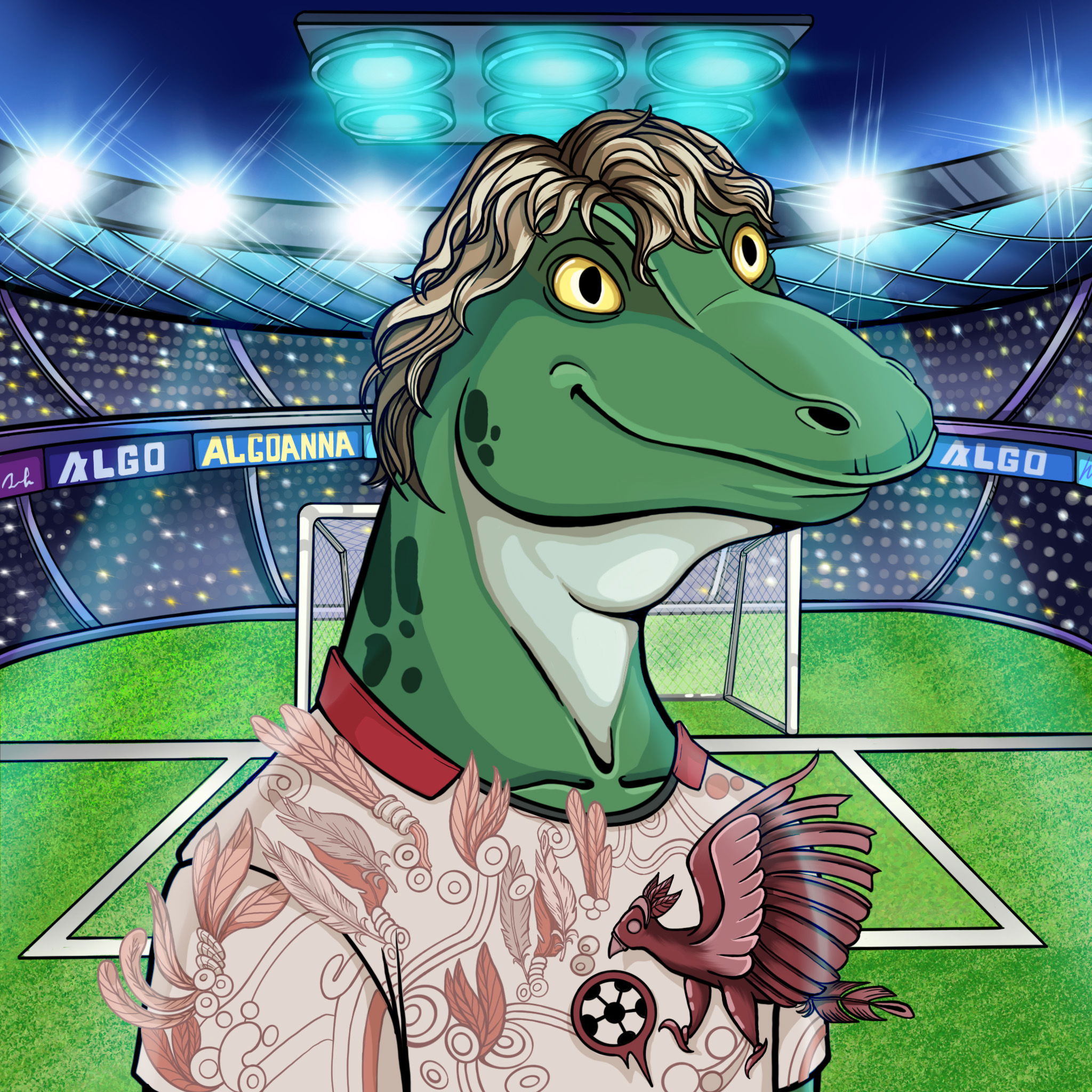 World Cup Goanna 0891 NFT on Algorand