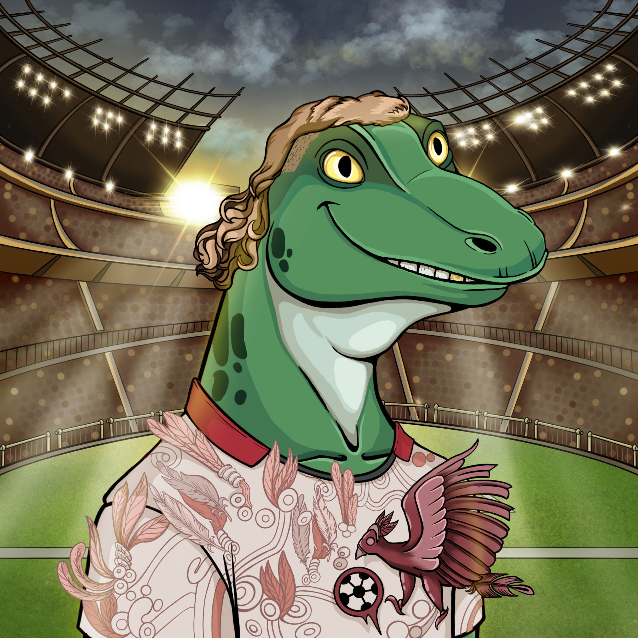 World Cup Goanna 0901 NFT on Algorand