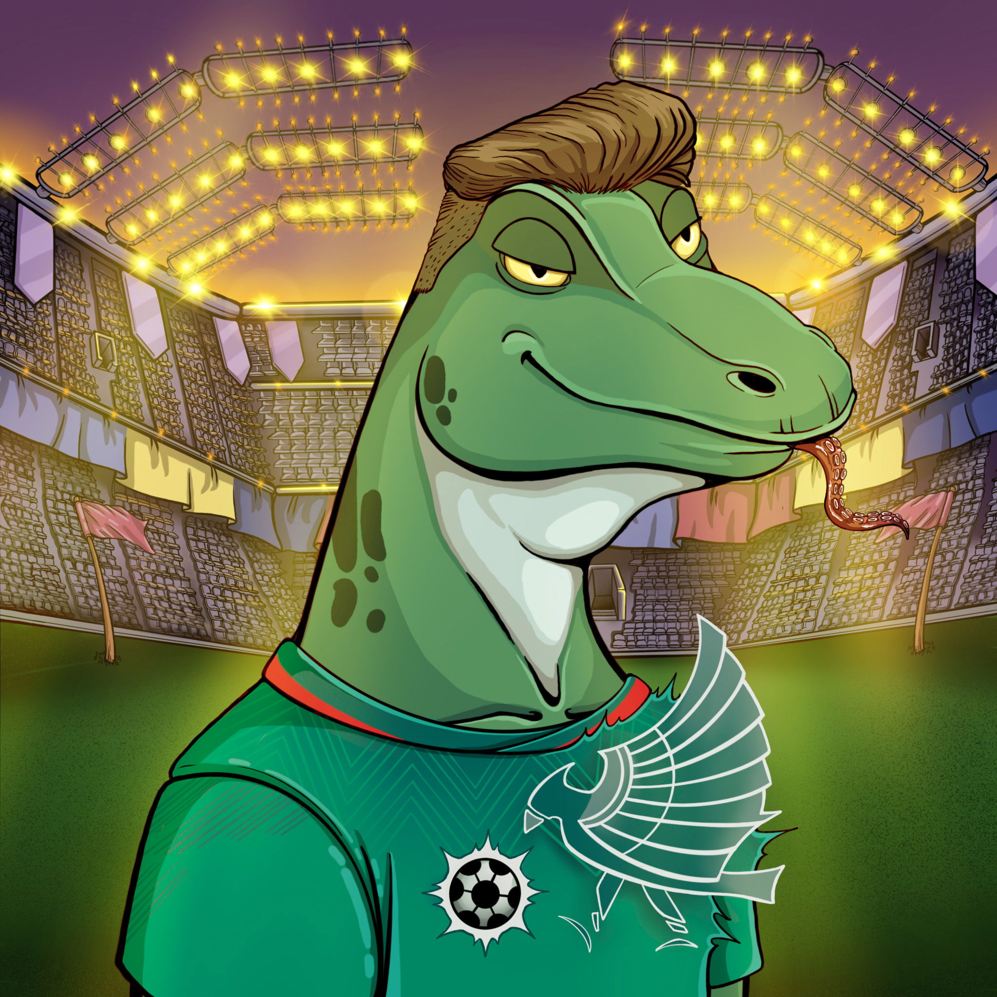 World Cup Goanna 0915 NFT on Algorand