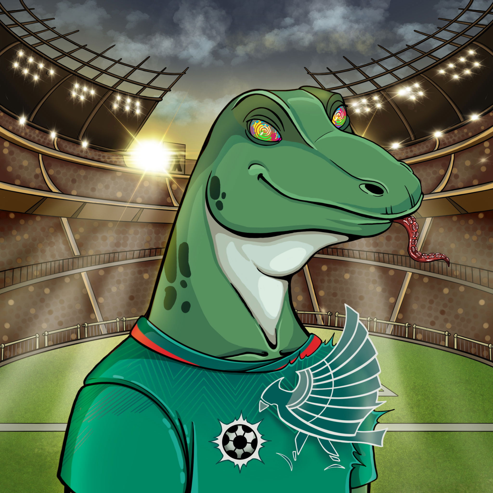 World Cup Goanna 0927 NFT on Algorand