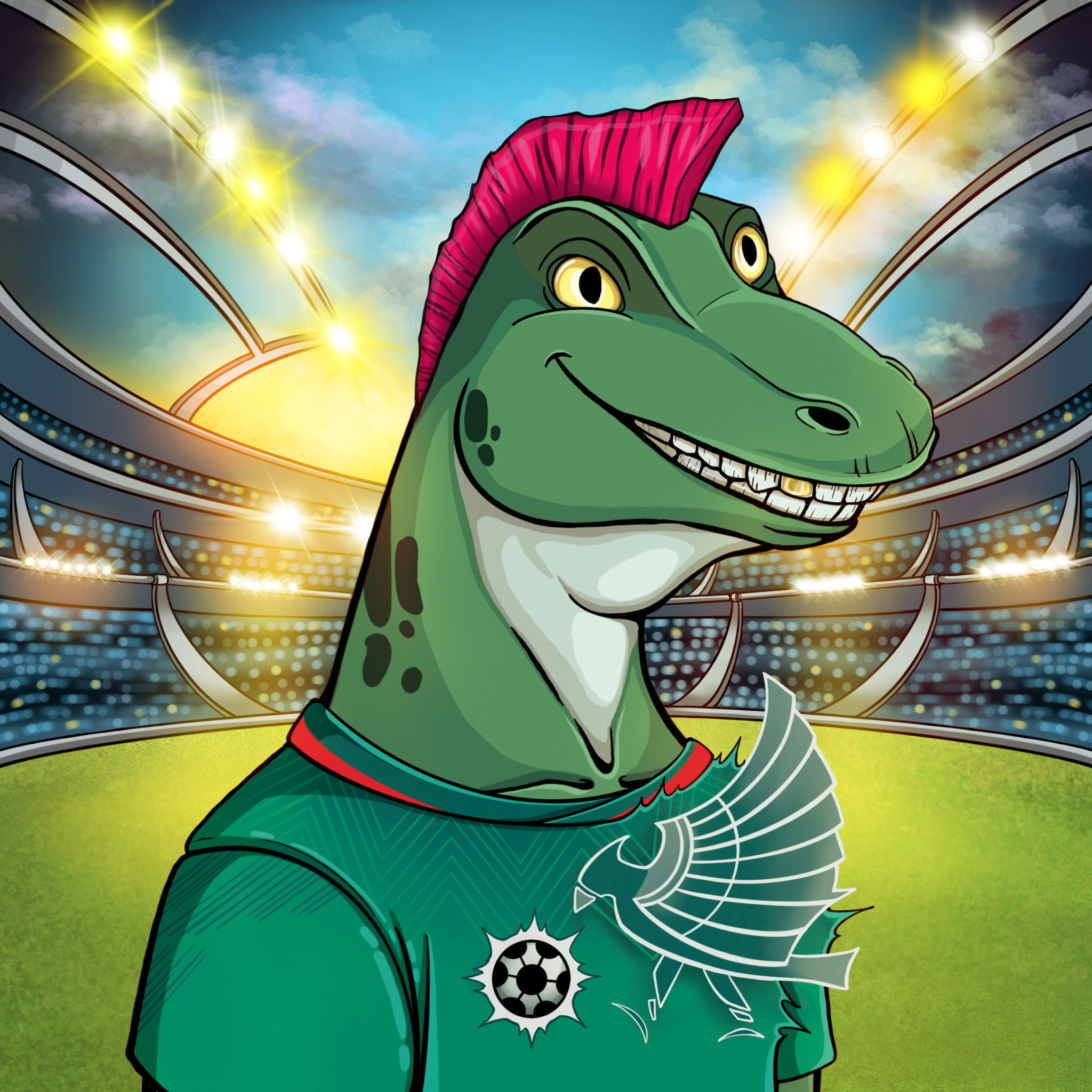 World Cup Goanna 0936 NFT on Algorand