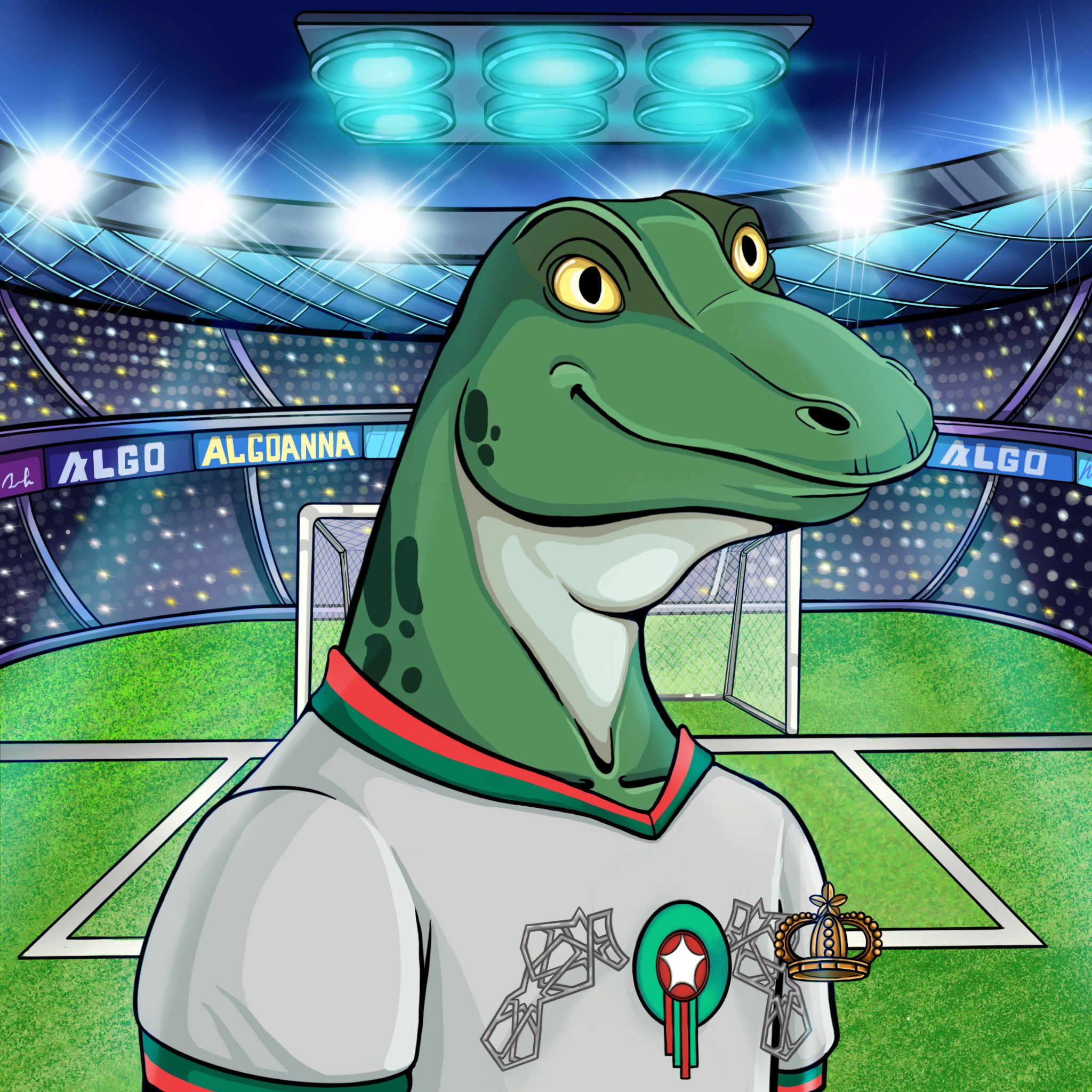 World Cup Goanna 0945 NFT on Algorand