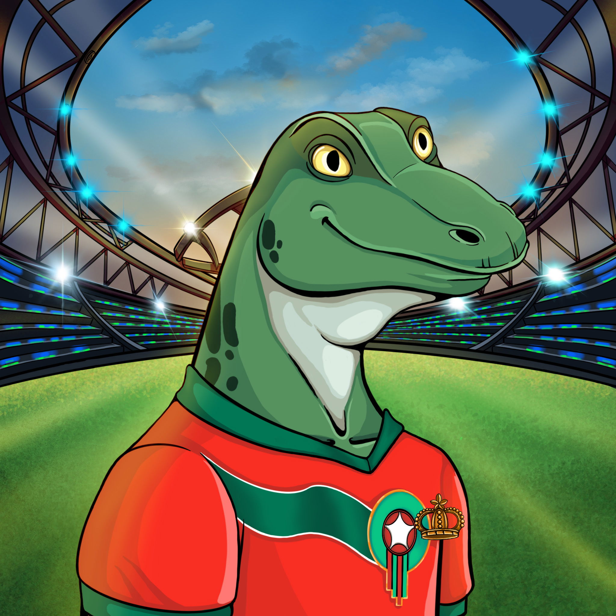 World Cup Goanna 0973 NFT on Algorand