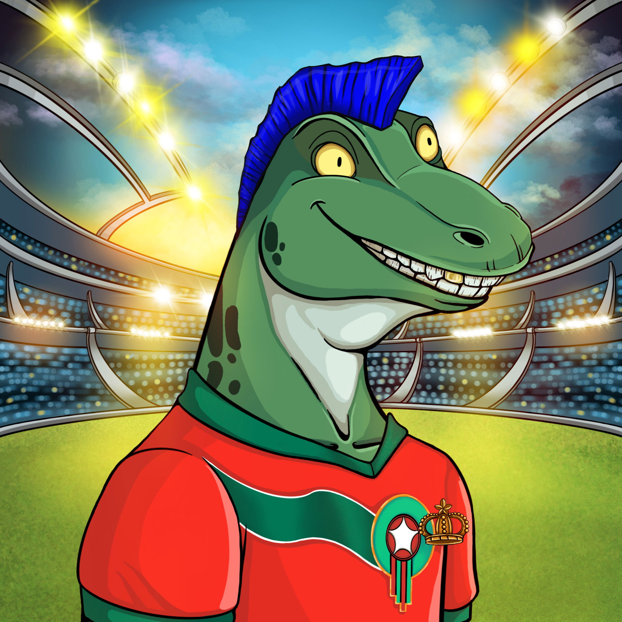 World Cup Goanna 0987 NFT on Algorand