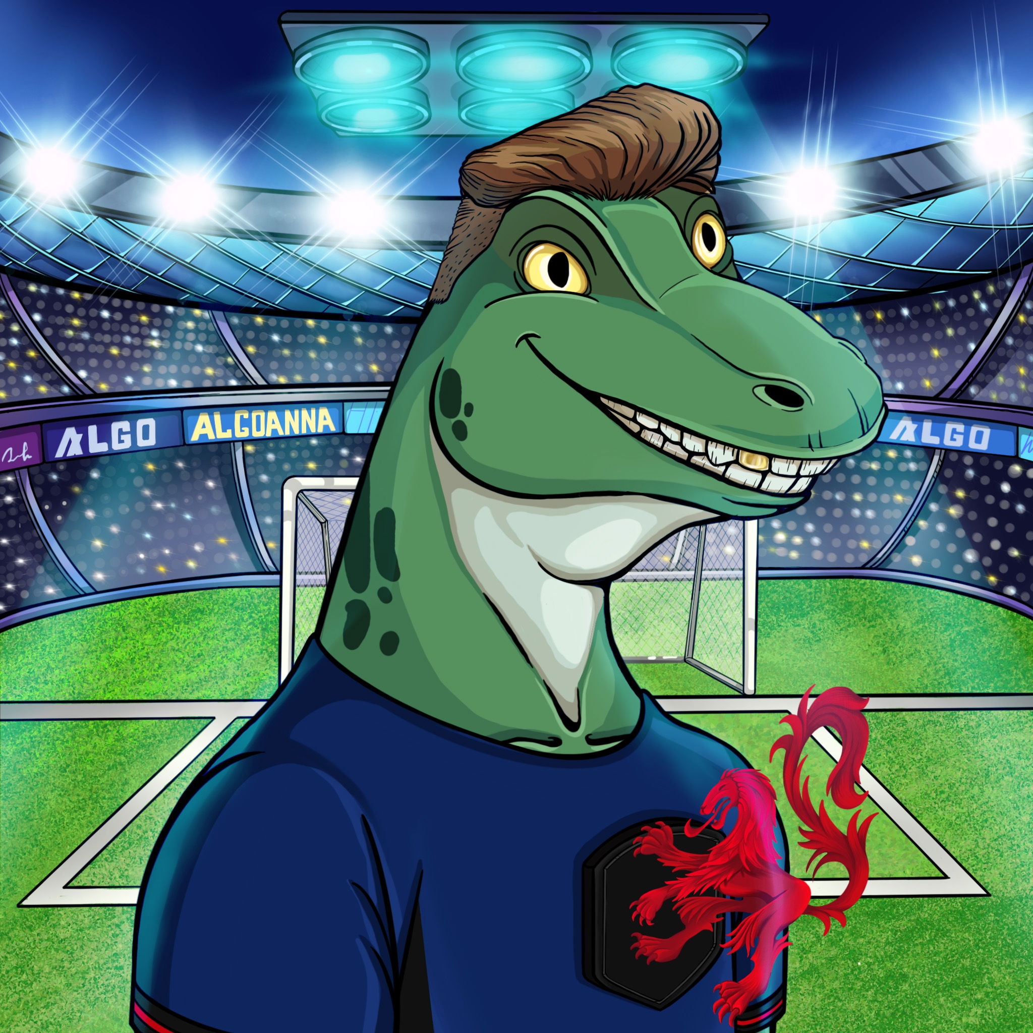 World Cup Goanna 0996 NFT on Algorand