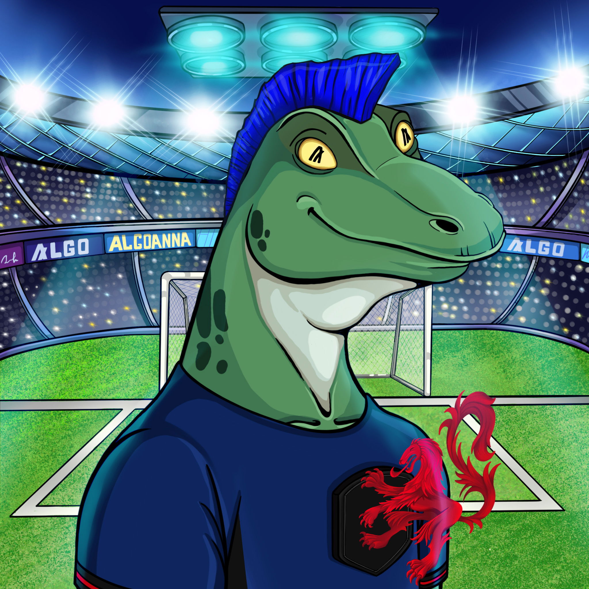 World Cup Goanna 0998 NFT on Algorand