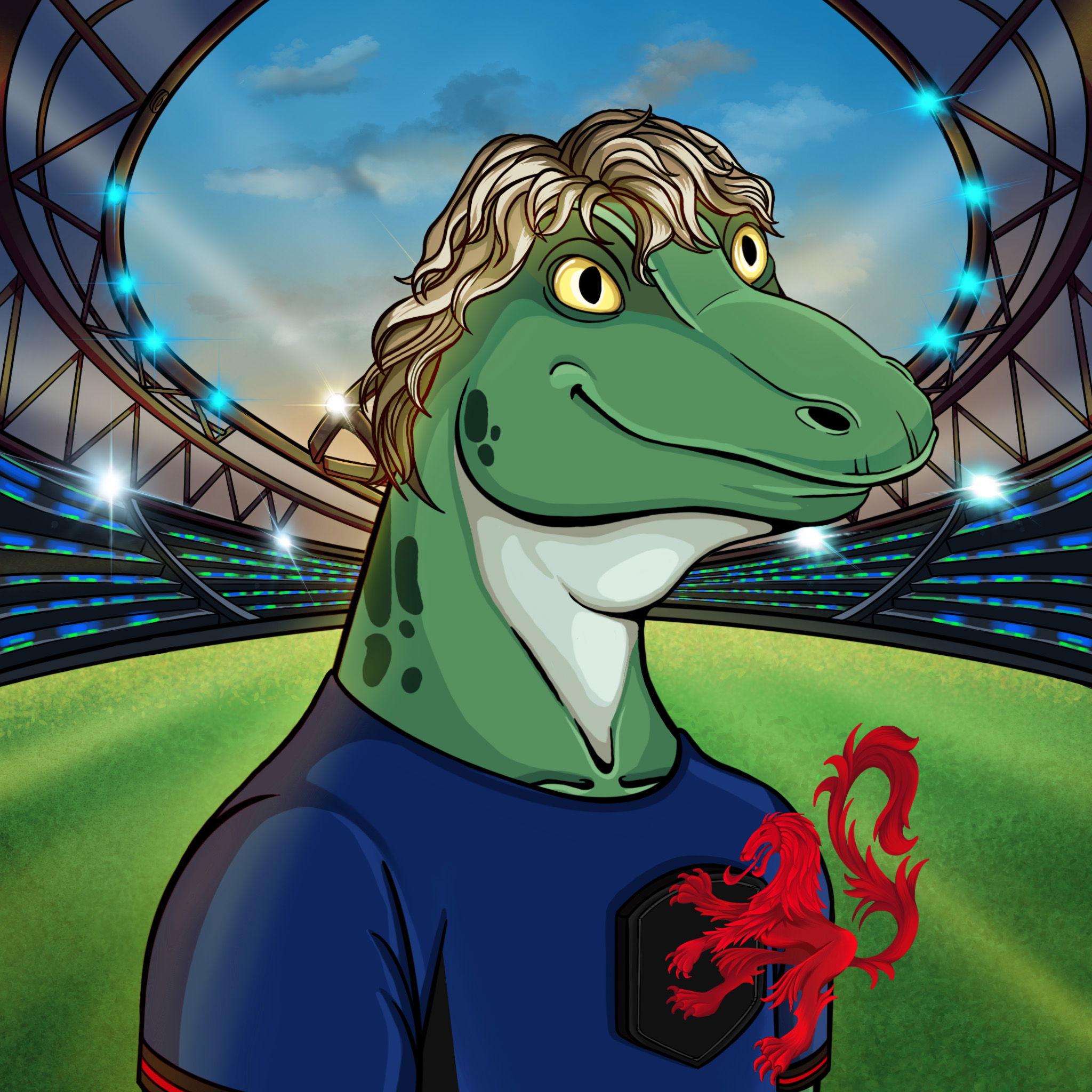 World Cup Goanna 1003 NFT on Algorand