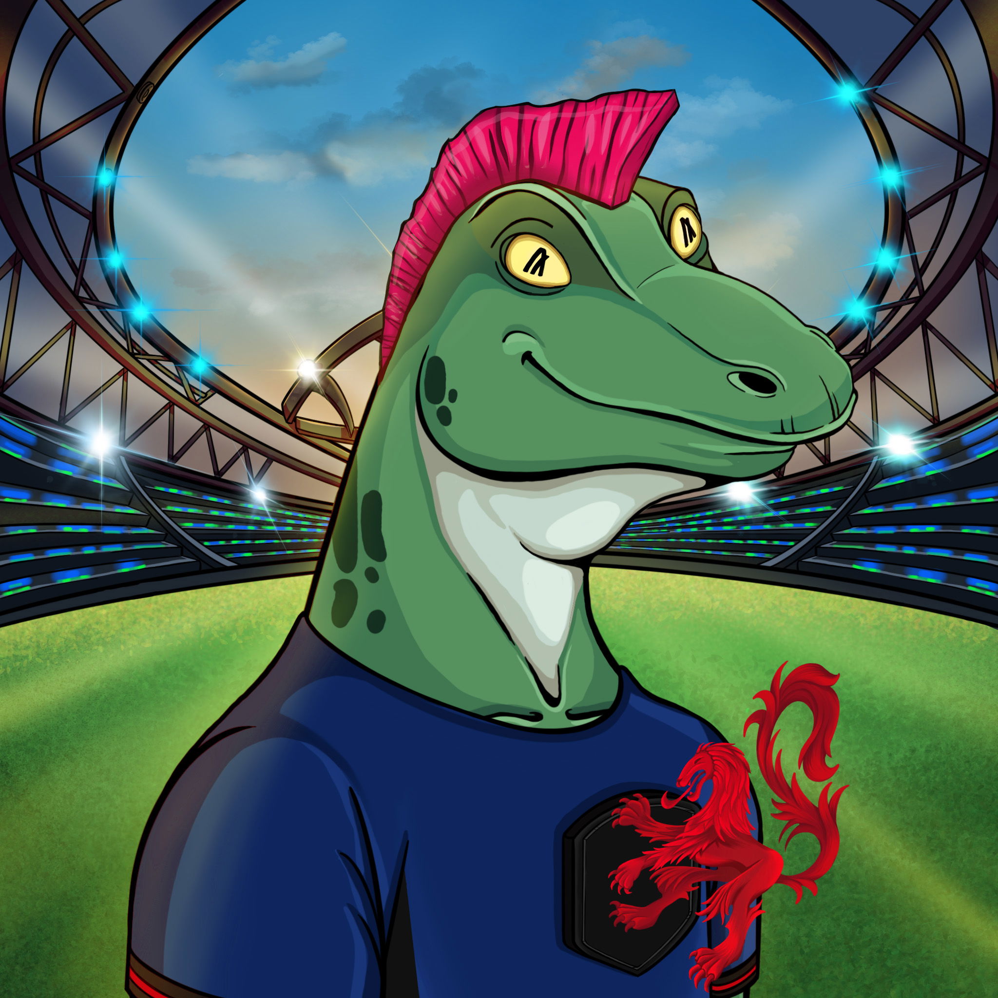 World Cup Goanna 1004 NFT on Algorand