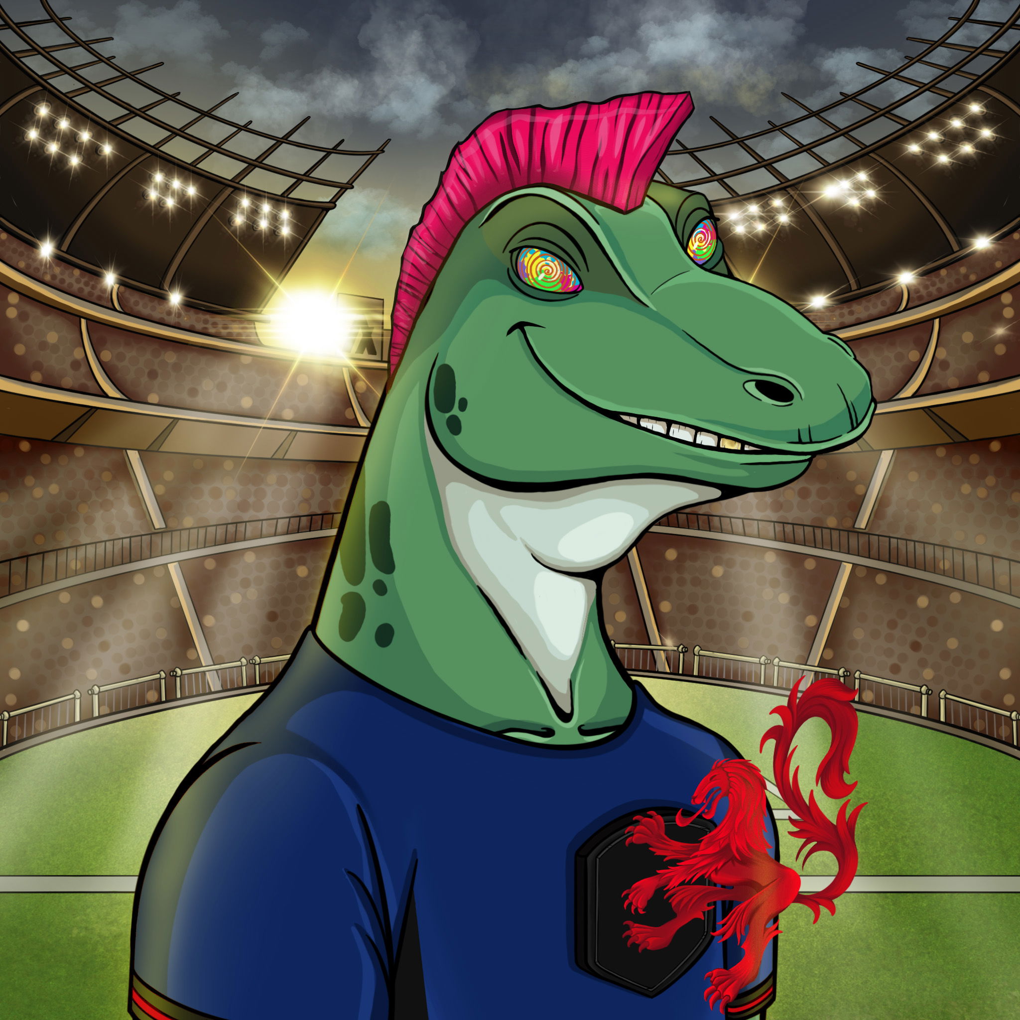 World Cup Goanna 1005 NFT on Algorand